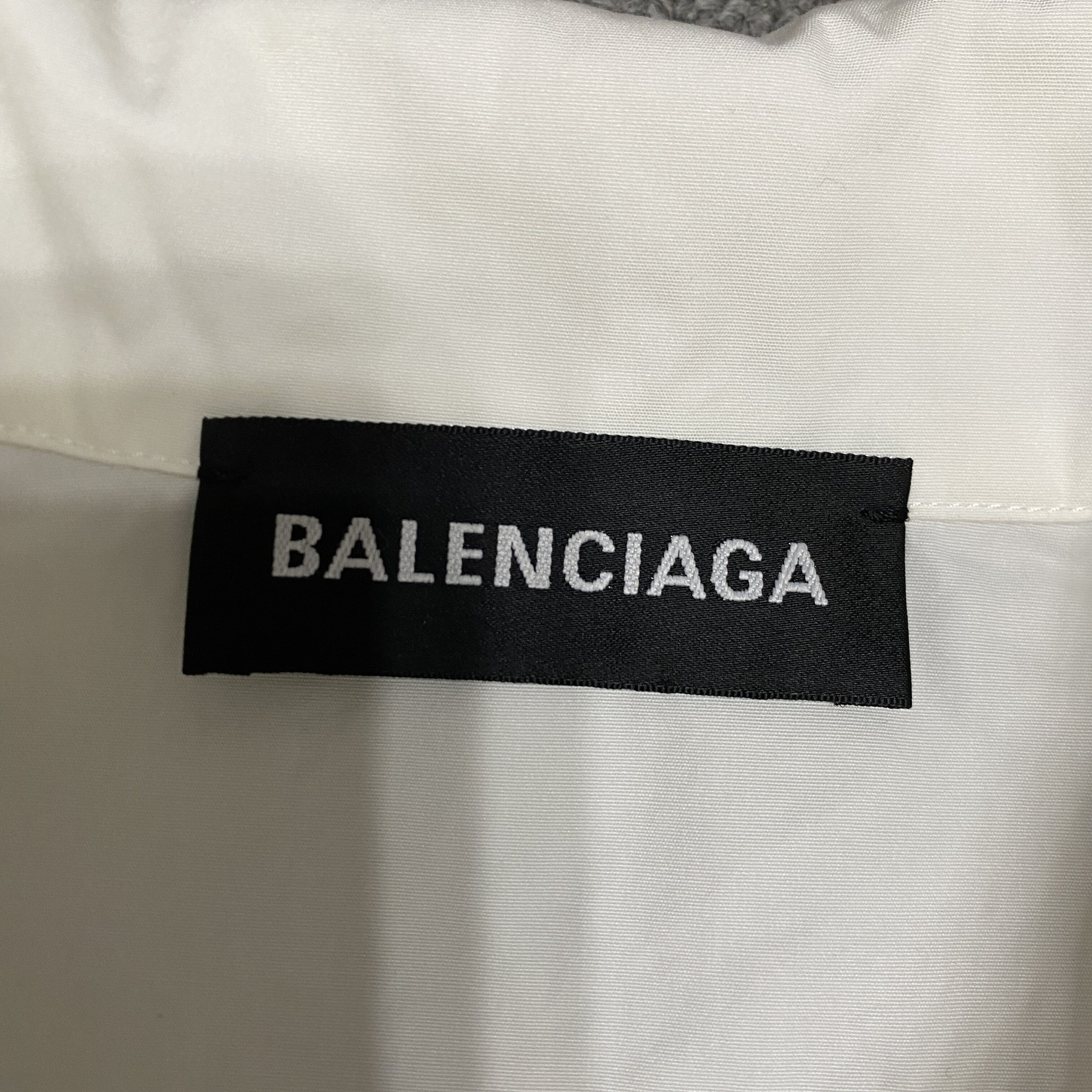 Balenciaga Mastercard Logo Jacket — label