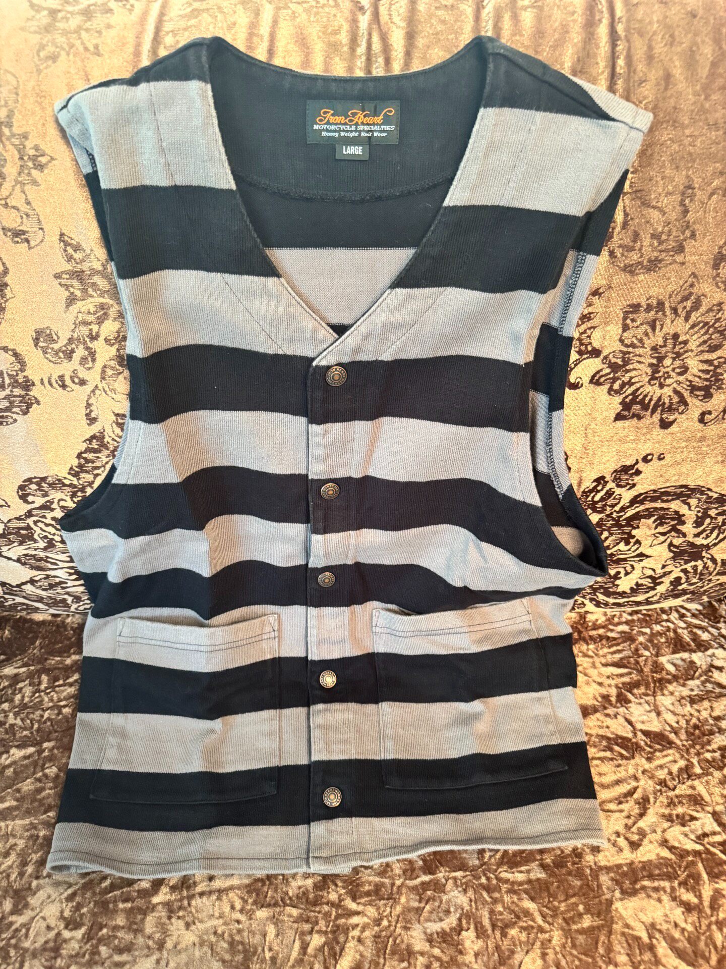 Iron HEART IHTB-01 Striped Vest