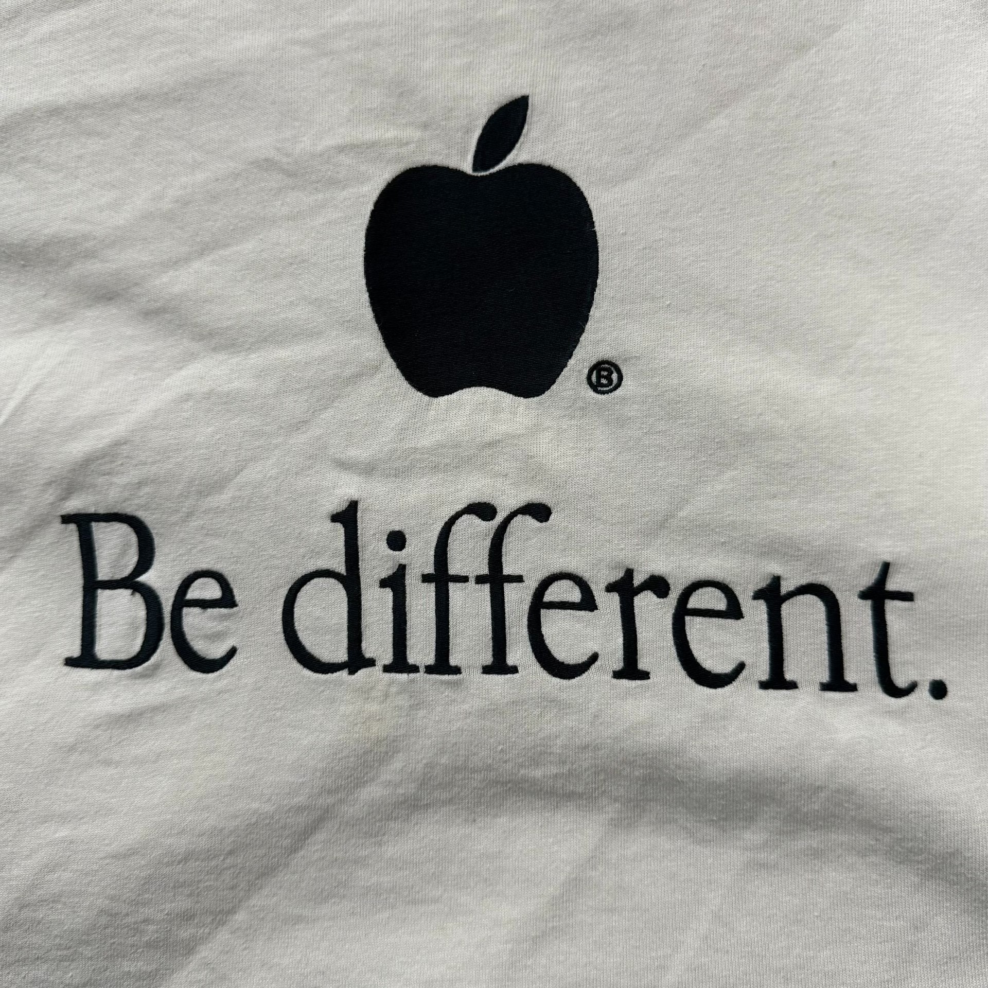 Balenciaga Apple Be Different T-shirt — front