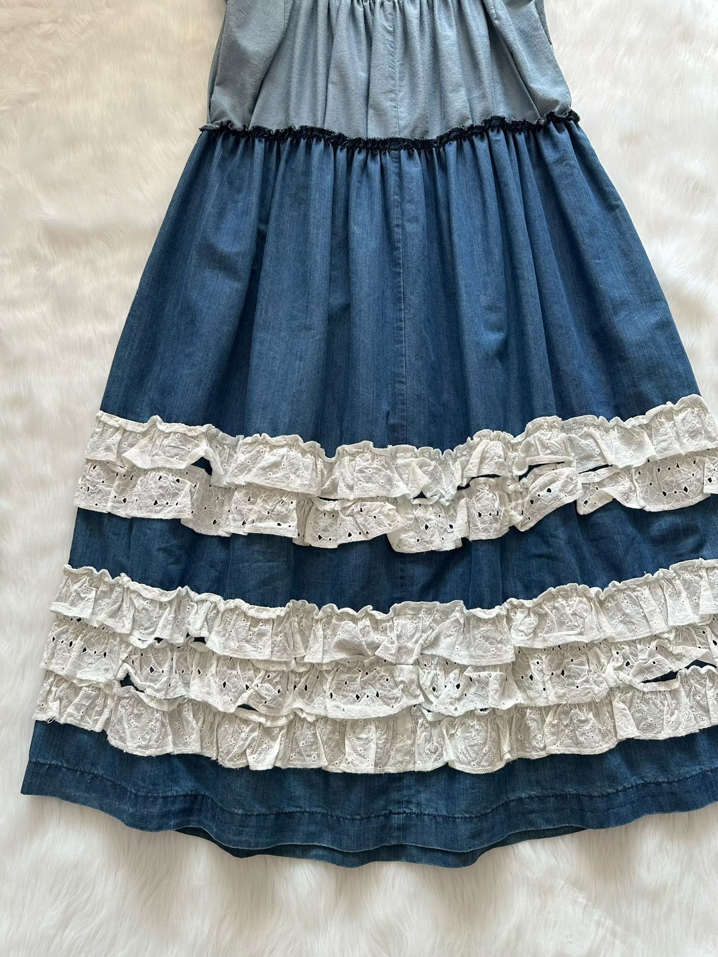 Comme des Garcons Tricot Denim Dress — back