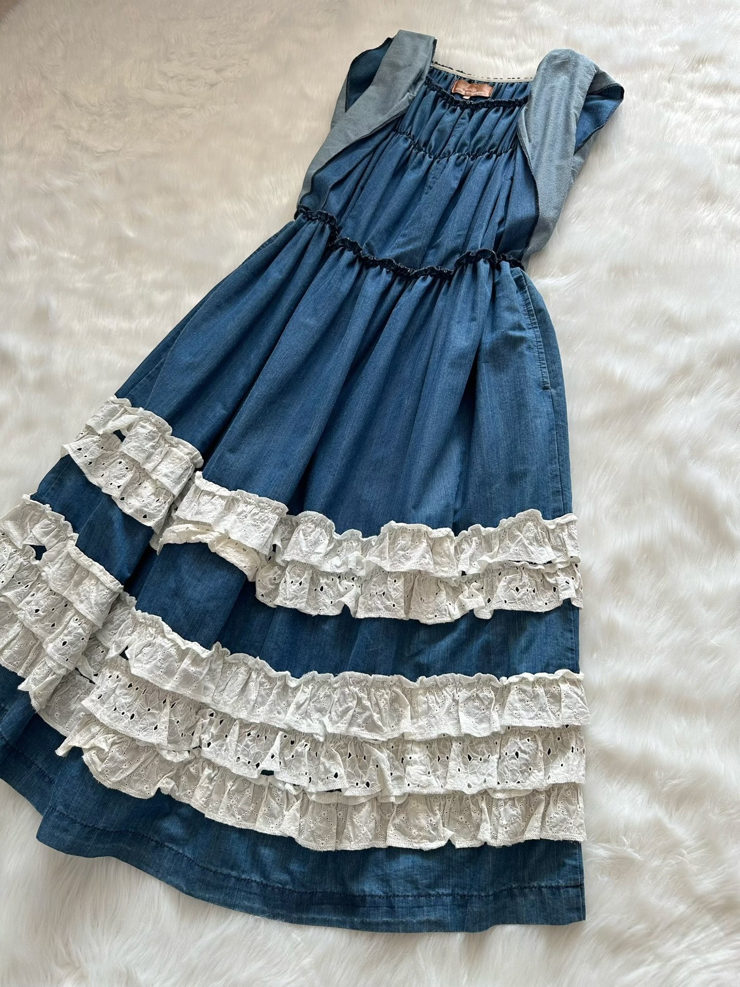 Comme des Garcons Tricot Denim Dress — label