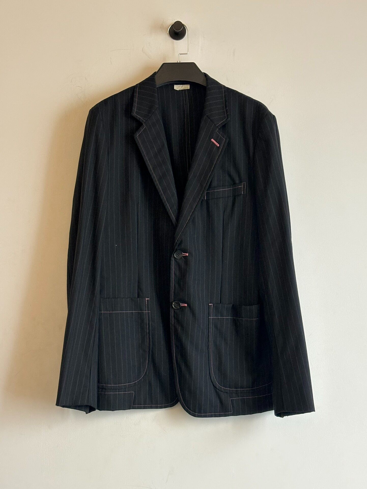Comme Des Garcons Homme Deux Pink Blazer