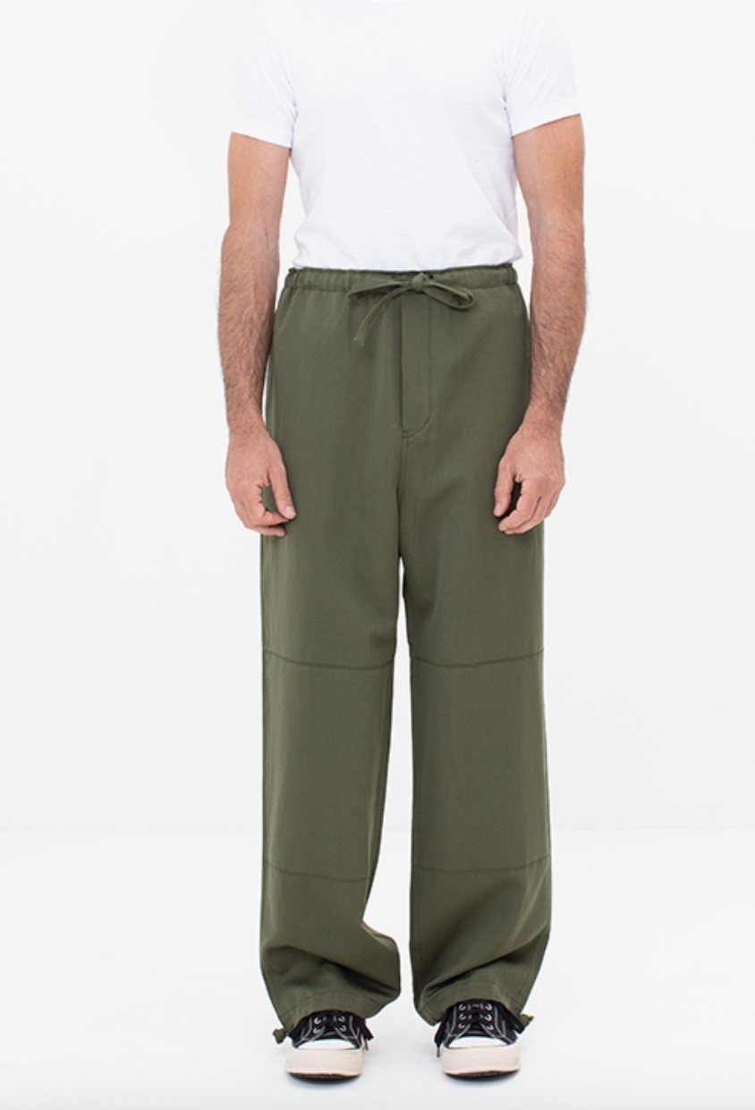 Visvim 25SS Sharma Olive Pants — front