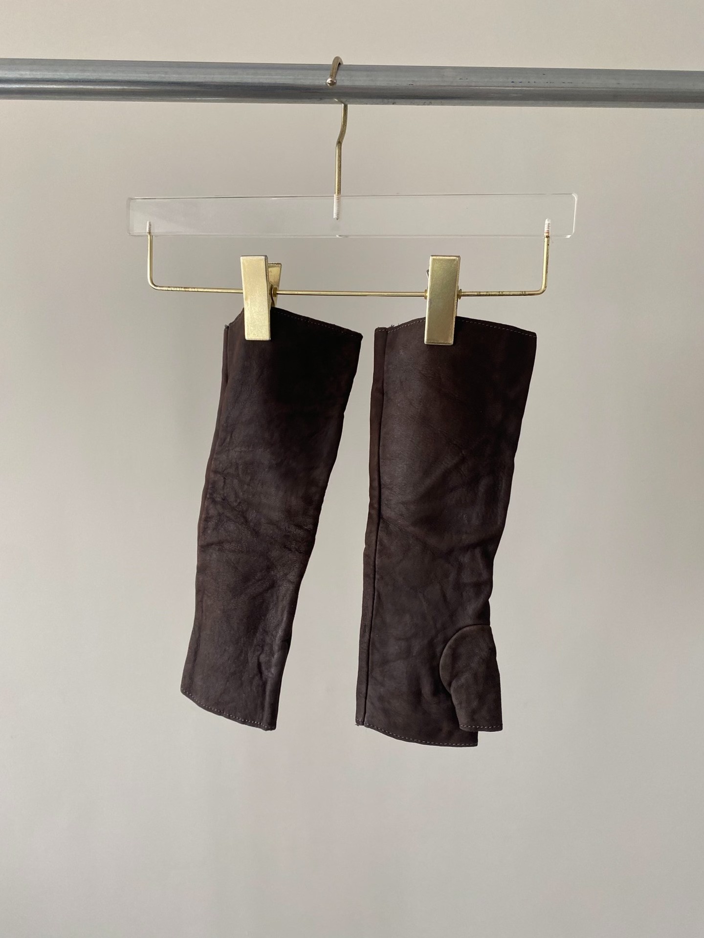 Julius 2003 Early Leather Gloves — label