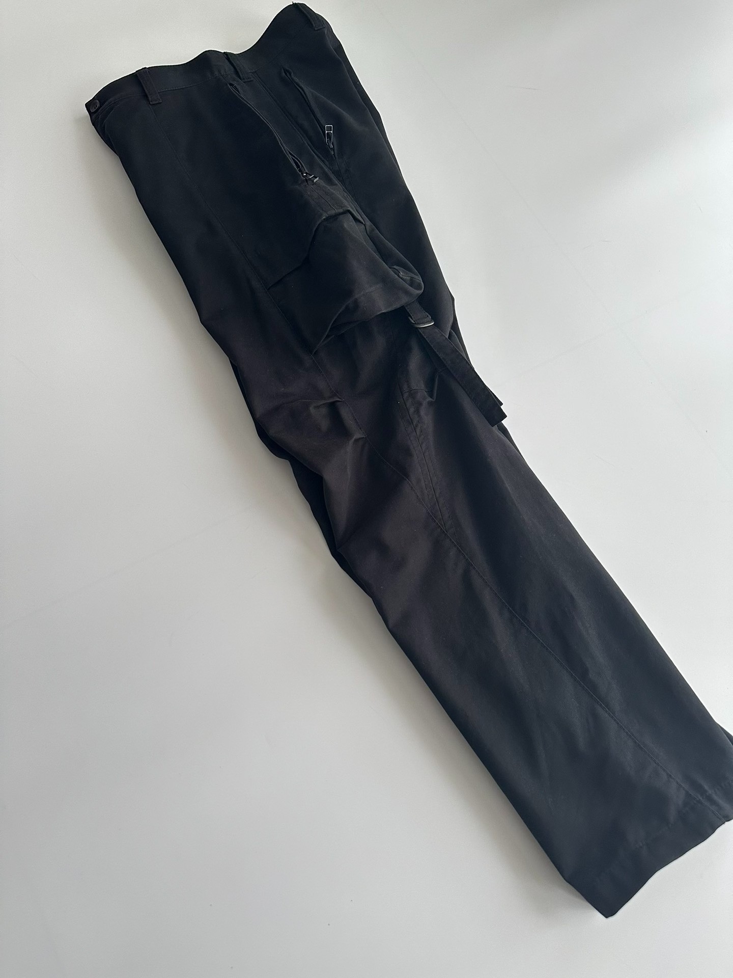 Issey Miyake Strap Cargo Pants — front