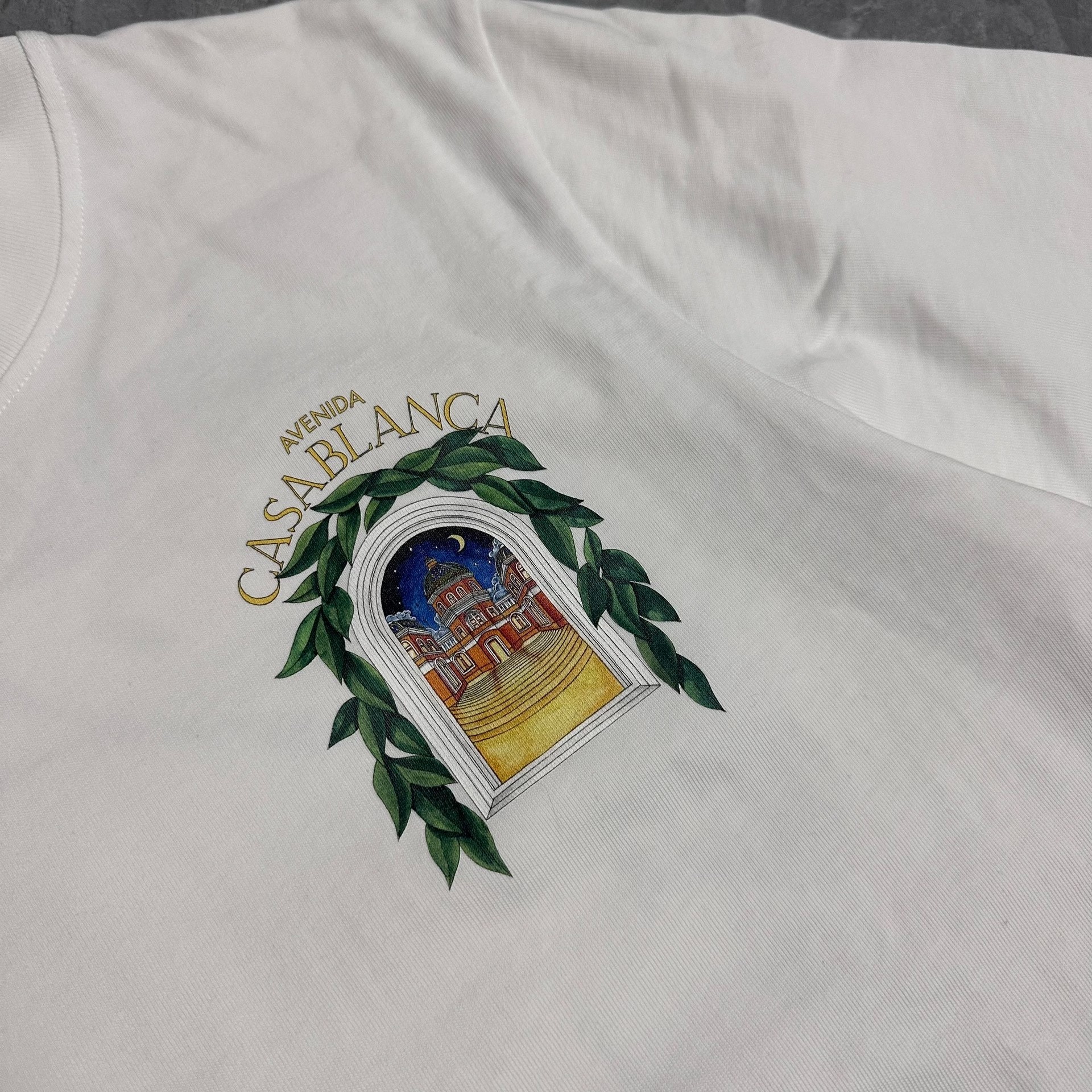 Casablanca Venice Night Short Sleeve Tee — back