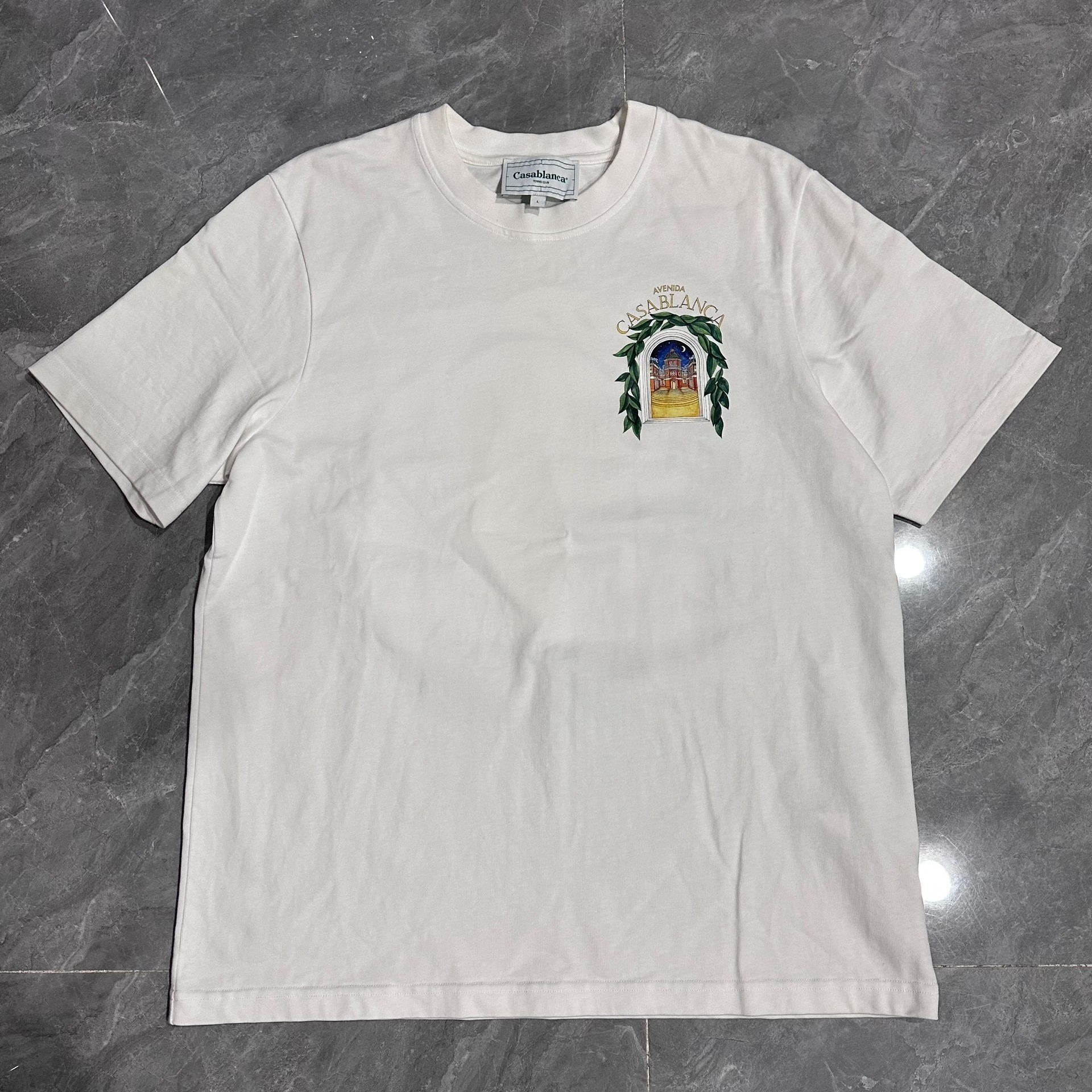 Casablanca Venice Night Short Sleeve Tee — front