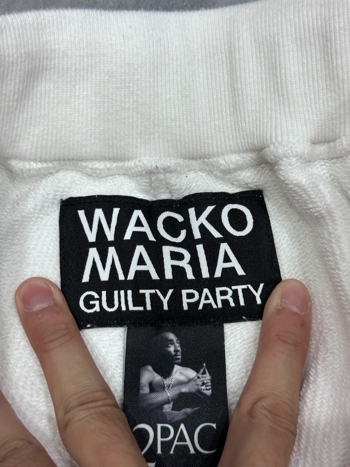 Wacko Maria x 2PAC Oversized Sweatpants — detail