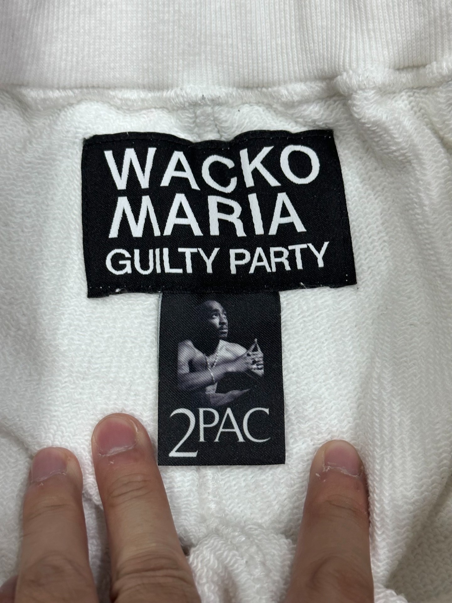 Wacko Maria x 2PAC Oversized Sweatpants — back