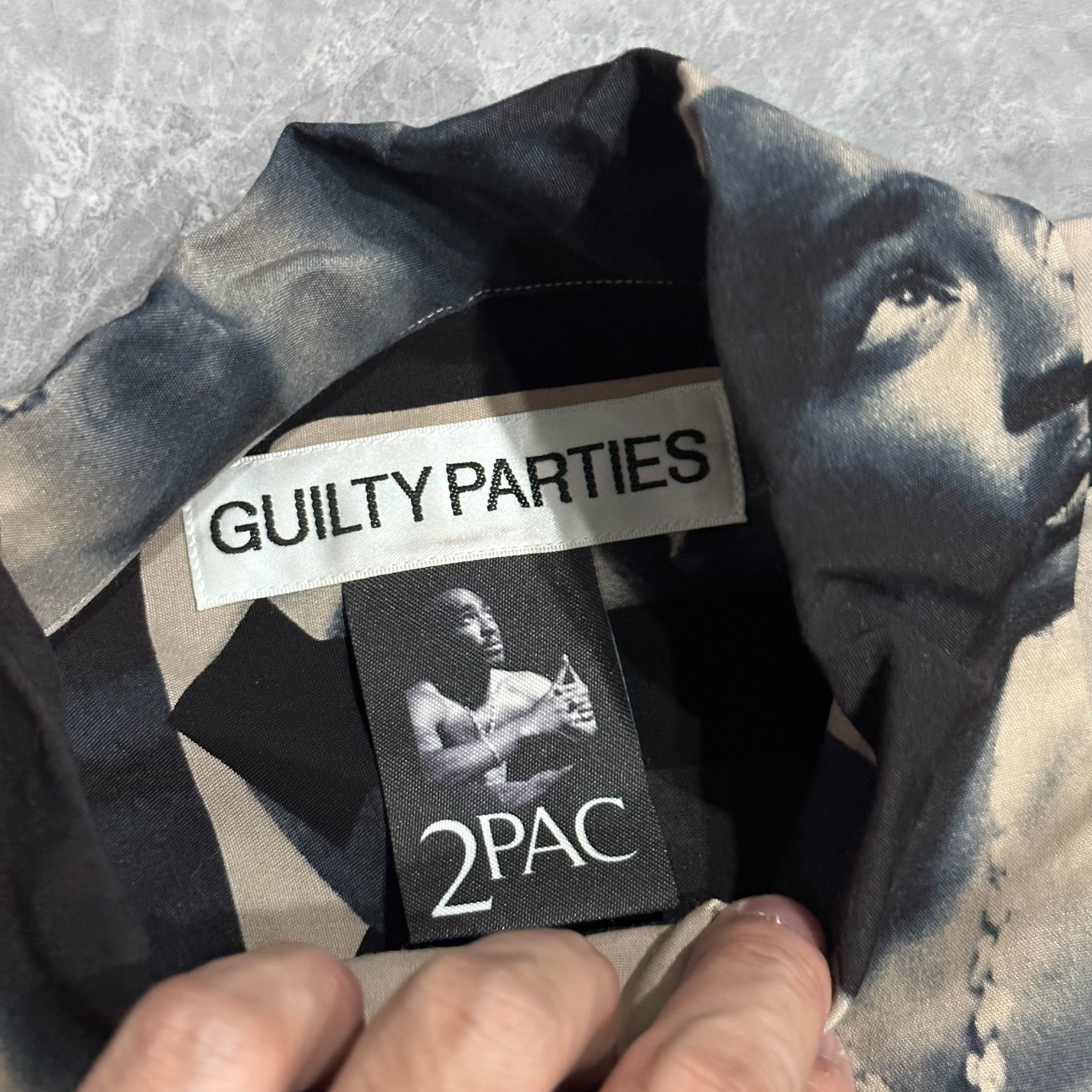 Wacko Maria 2PAC Guilty Party Shirt — back