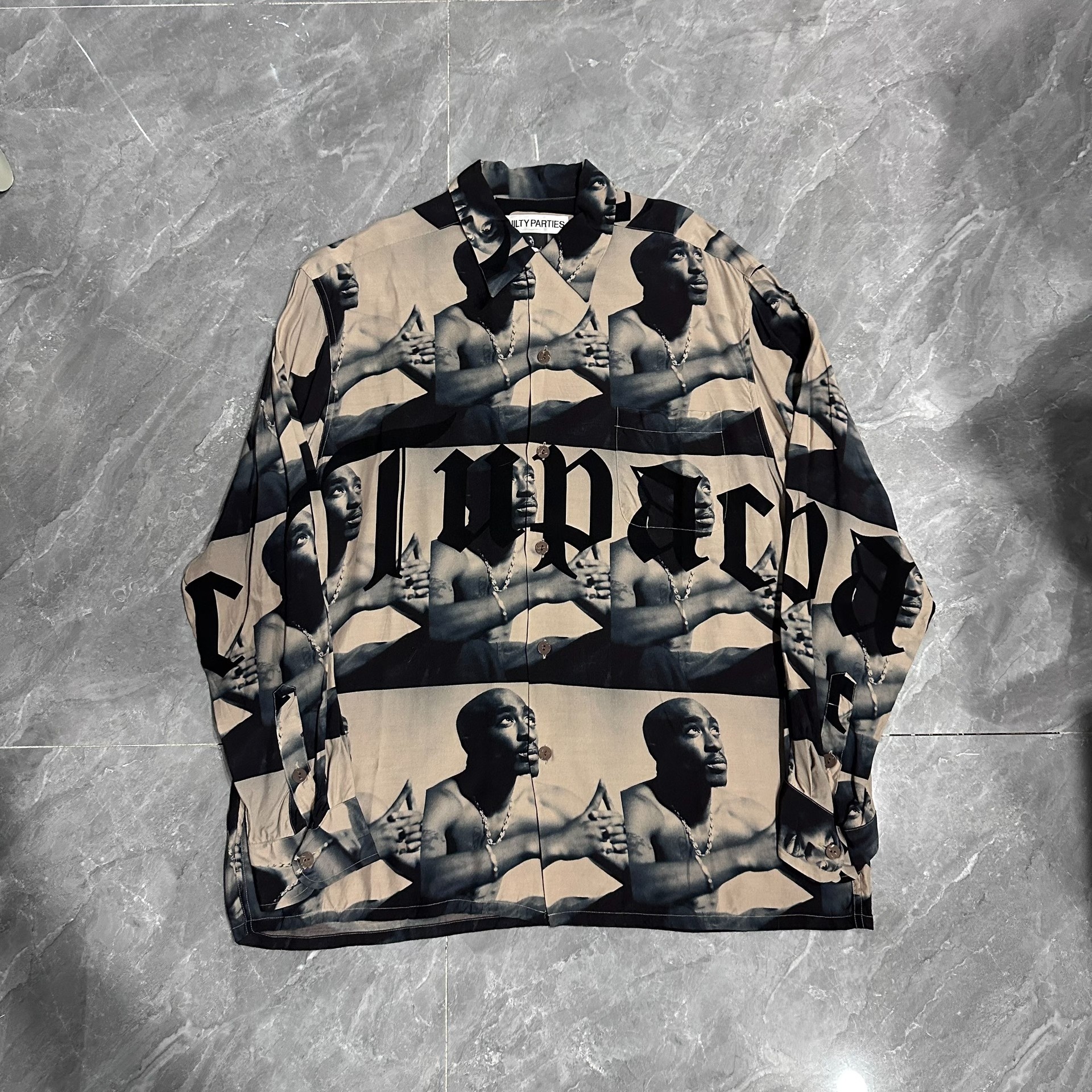 Wacko Maria 2PAC Guilty Party Shirt