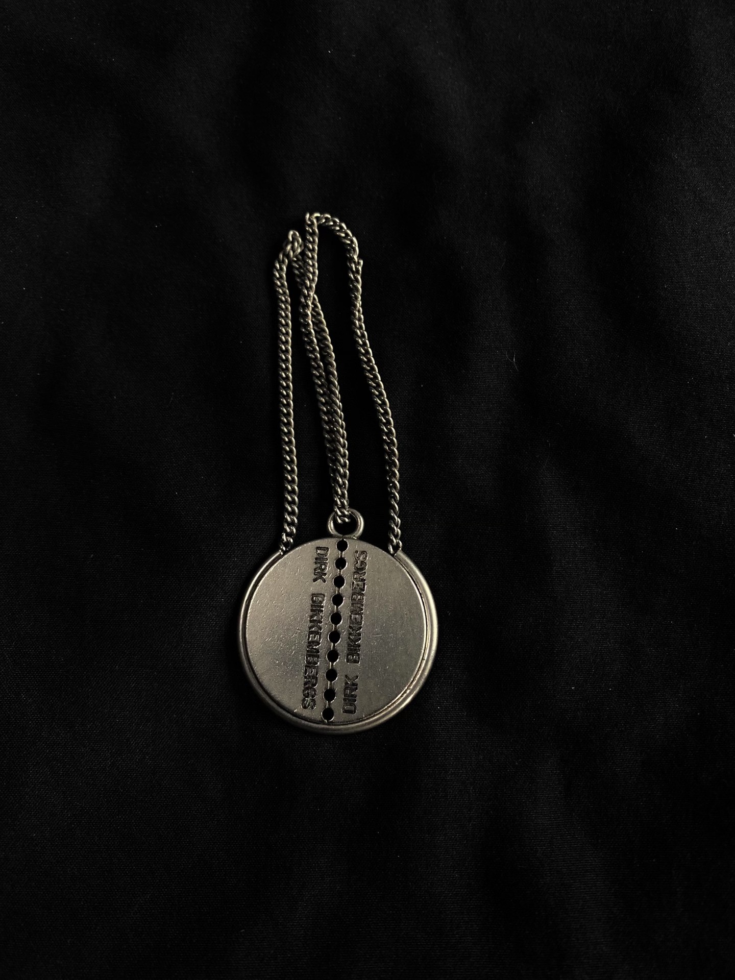 Dirk Bikkembergs Early Keychain Accessory — label