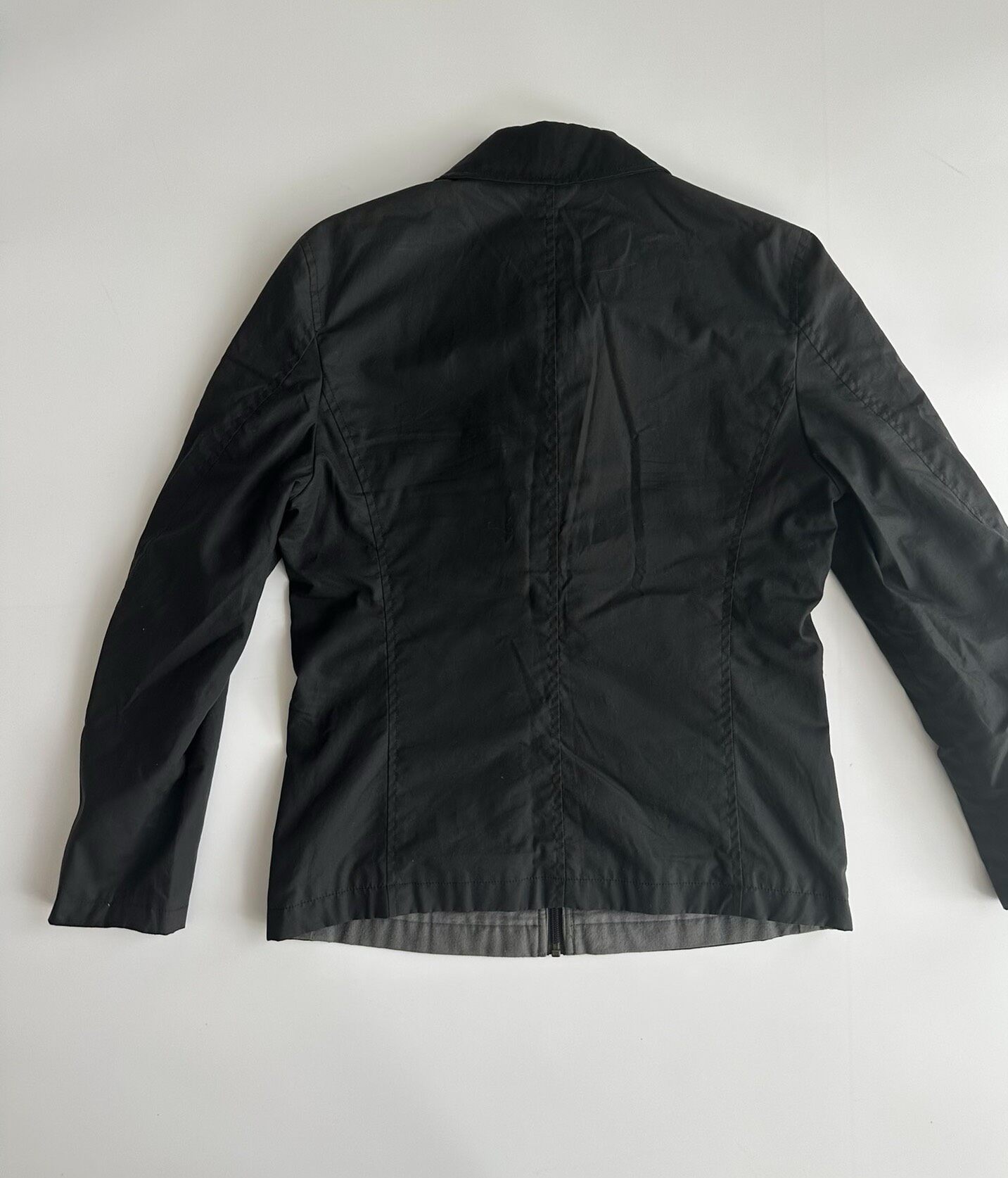Comme des Garçons Homme Black Zip Jacket — label
