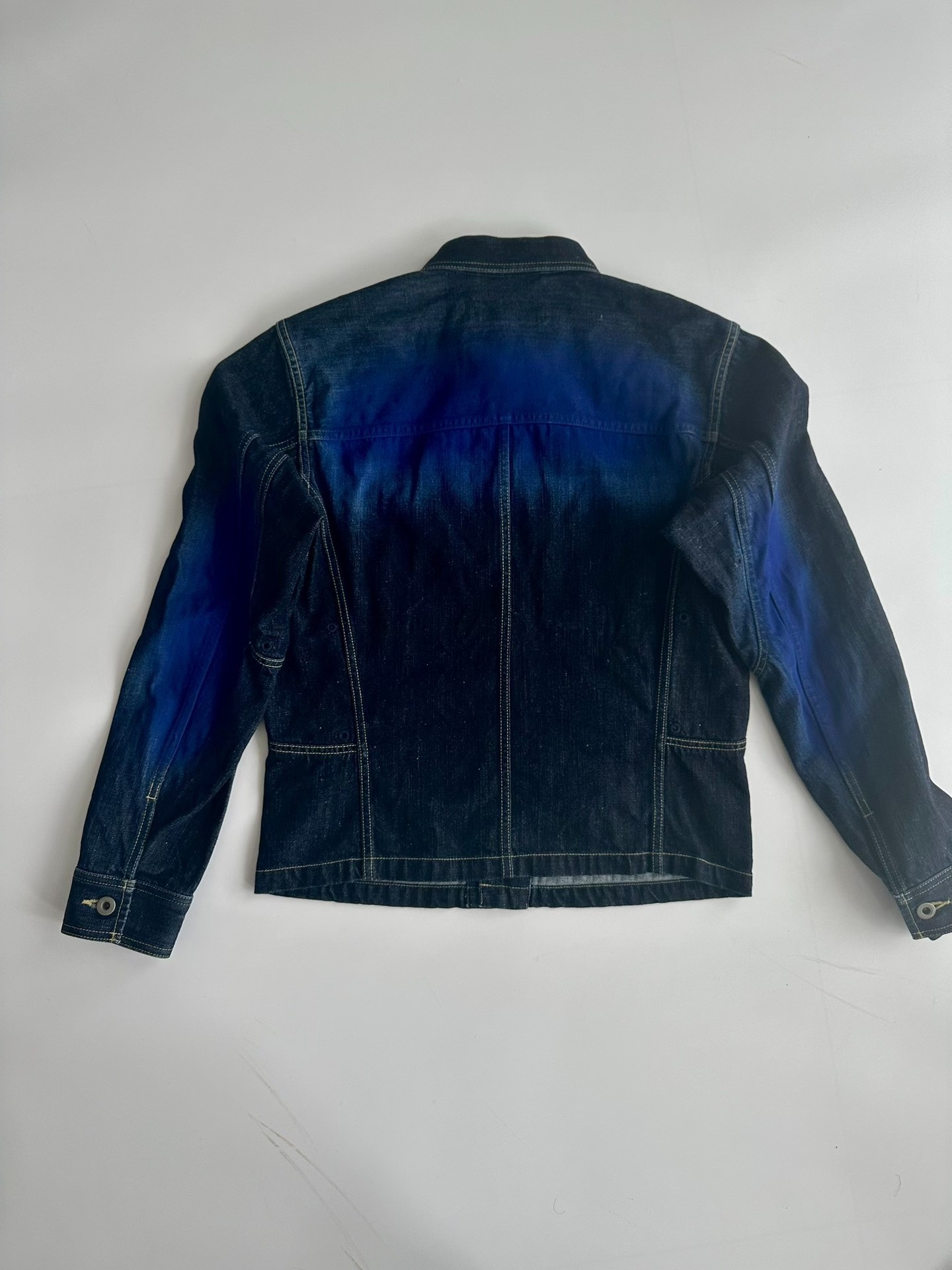 Issey Miyake 05SS Denim Jacket — back