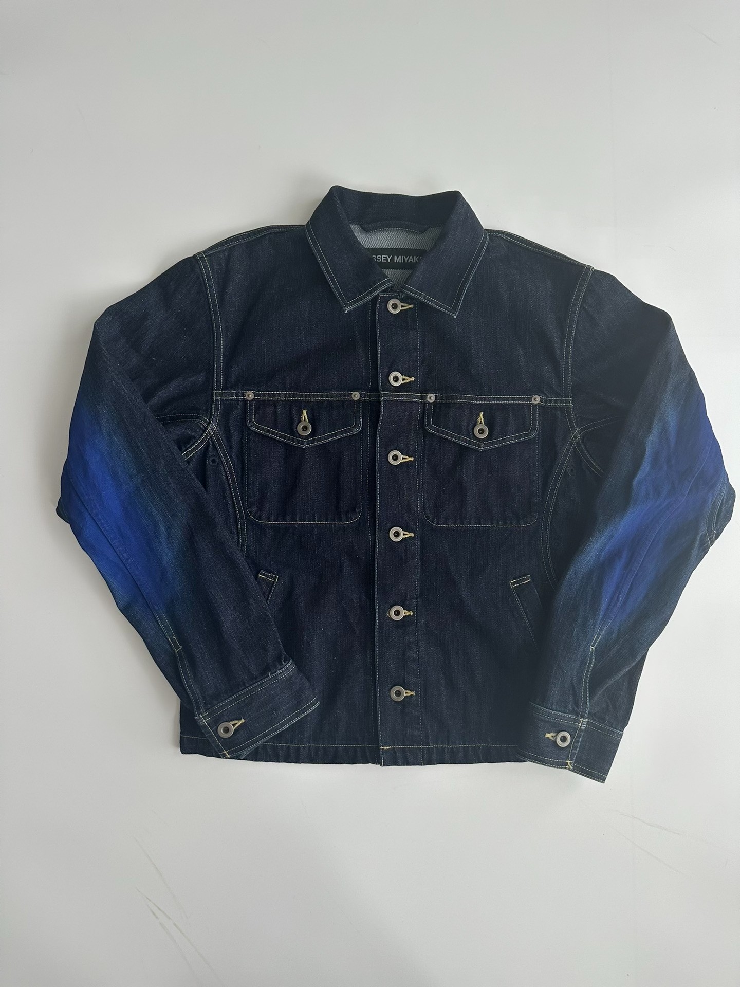Issey Miyake 05SS Denim Jacket — front