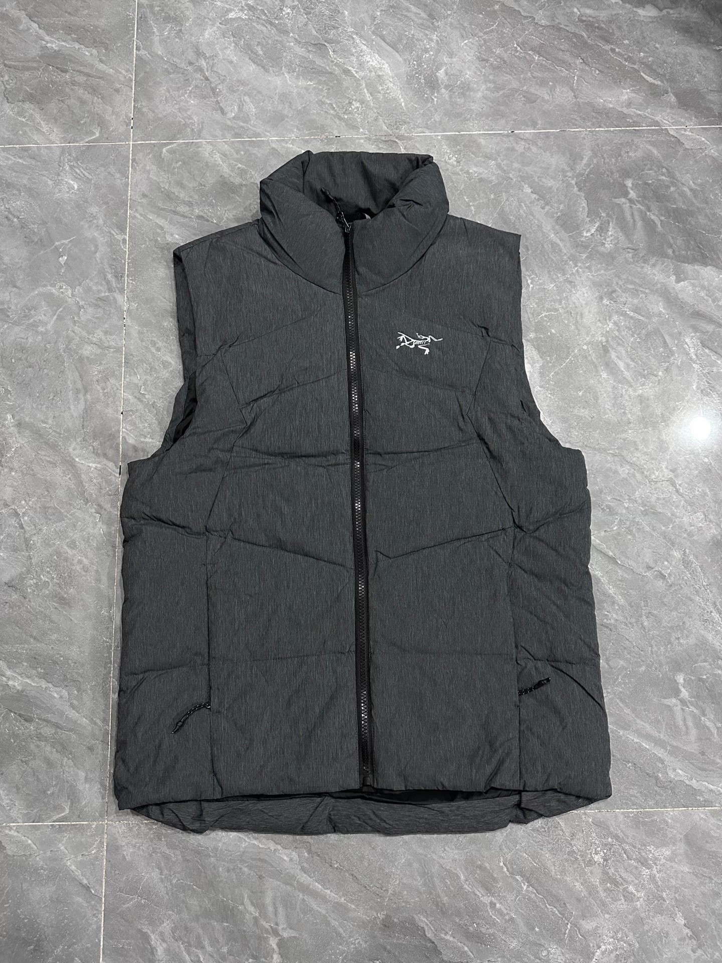 Arc'teryx Dark Gray Down Puffer Vest
