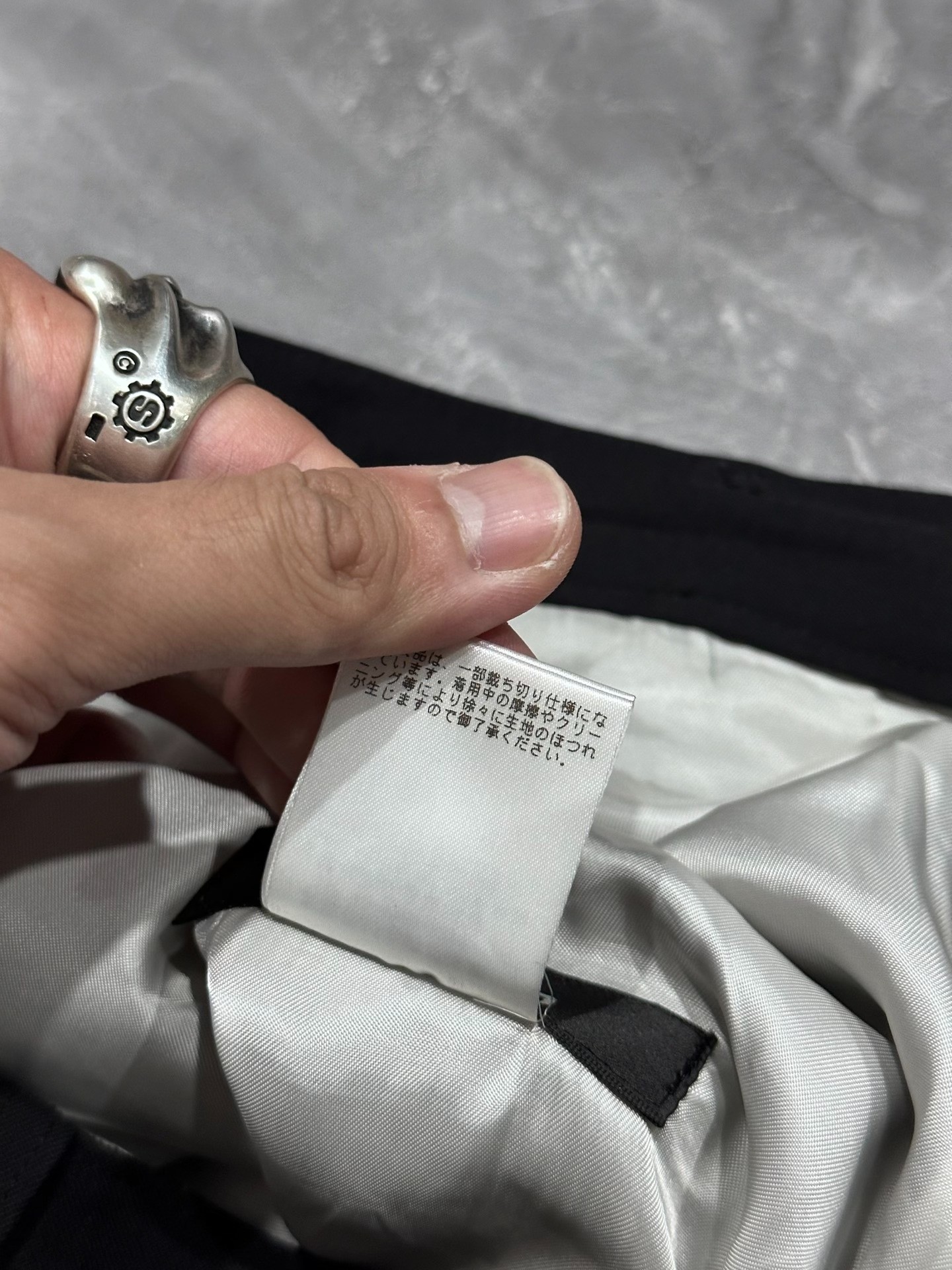 Sulvam Strap Zipper Suit Trousers — back