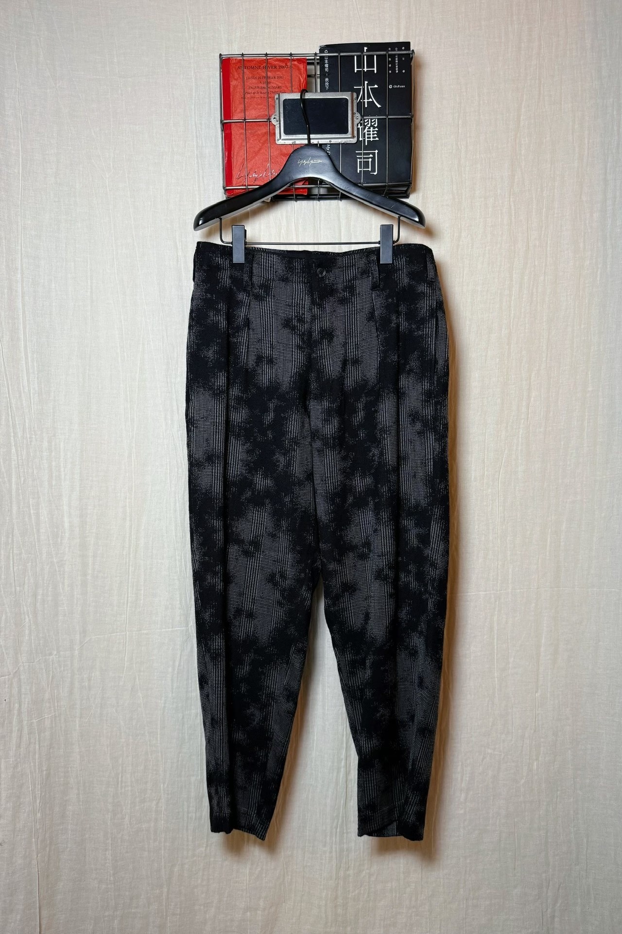 Yohji Yamamoto 19SS Splatter Trousers — front