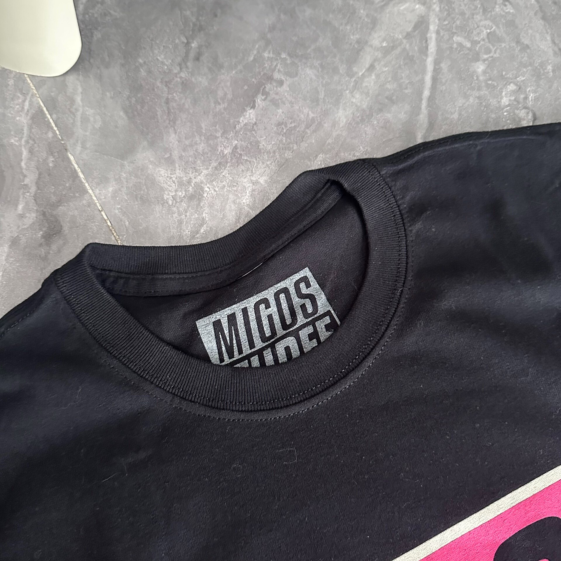 Migos Gallery Dept Gold Skull Tee — detail