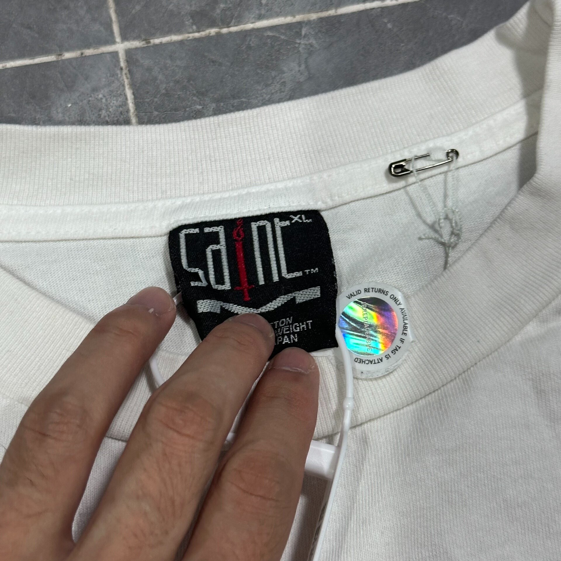 Saint Michael Limited Edition Bear T-Shirt — detail