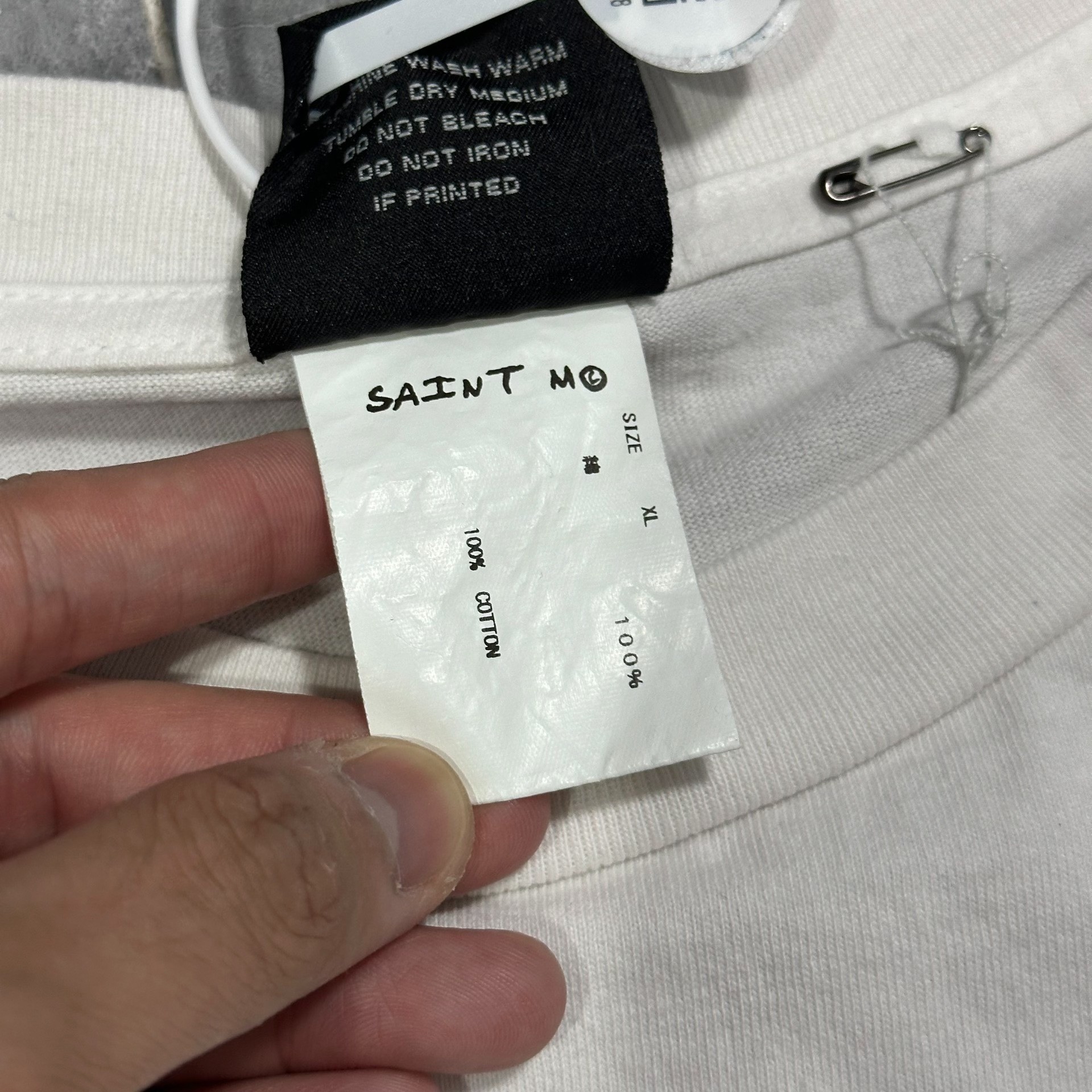 Saint Michael Limited Edition Bear T-Shirt — back