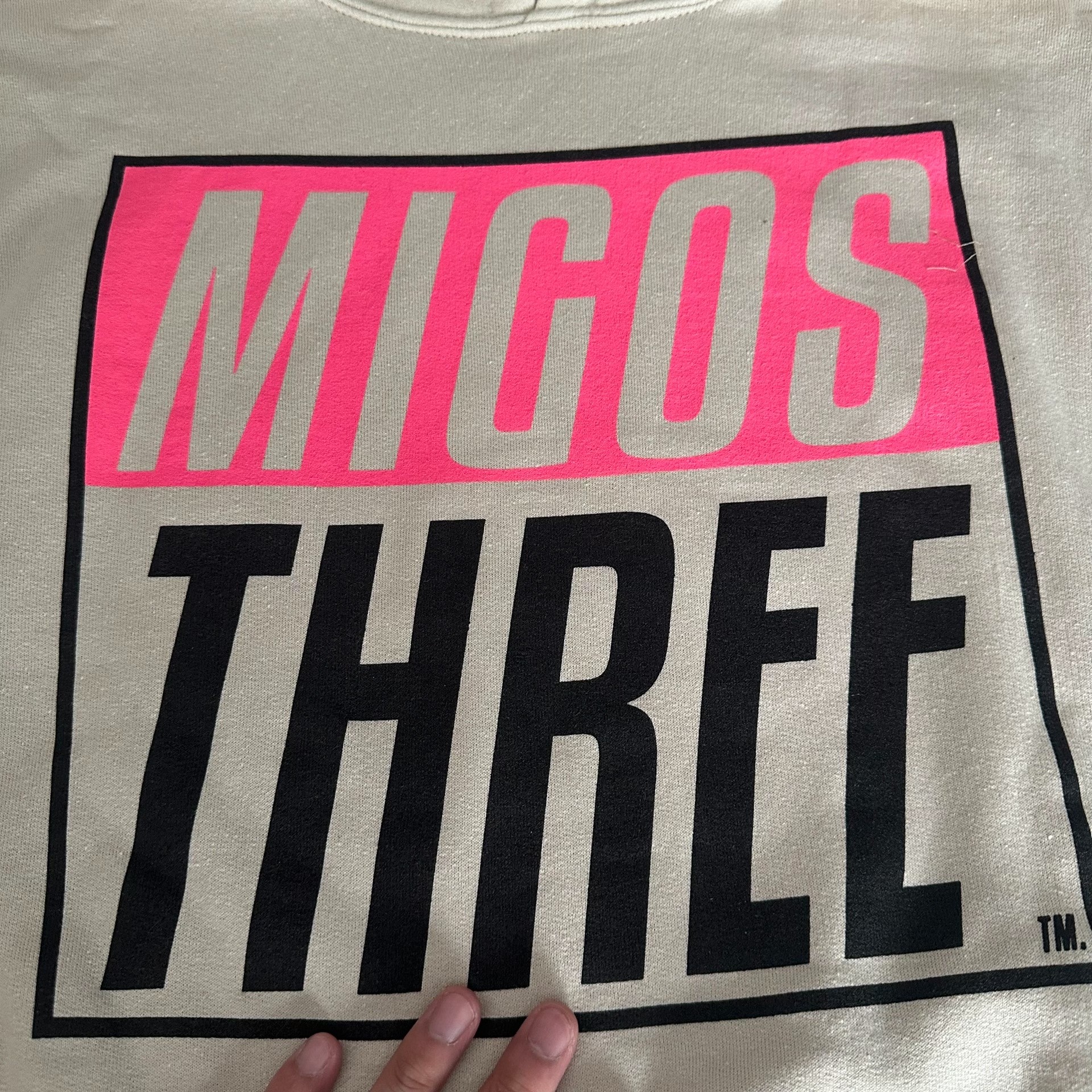 Migos Gallery Dept Skull Hoodie — detail