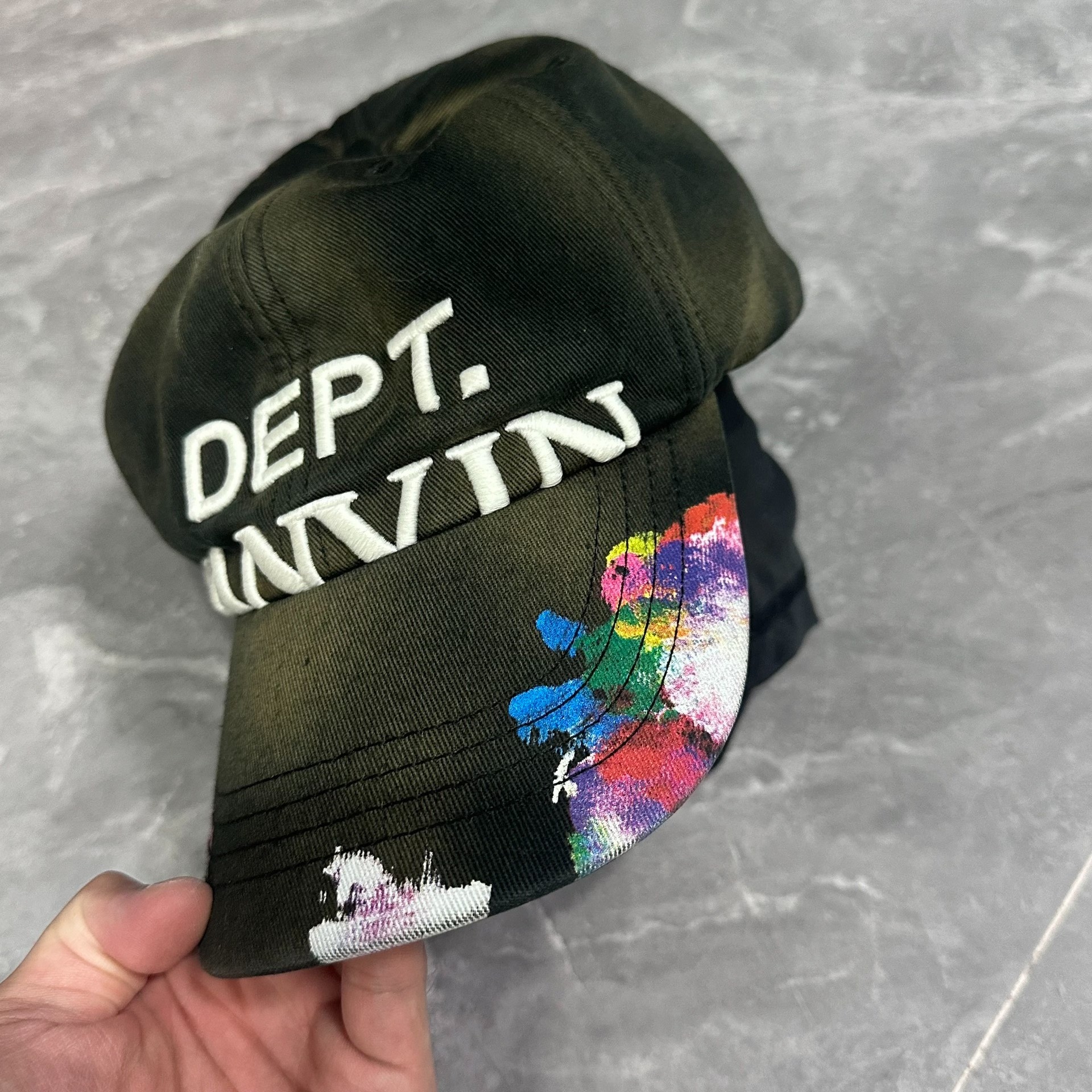 Lanvin Gallery Dept. Baseball Cap — back