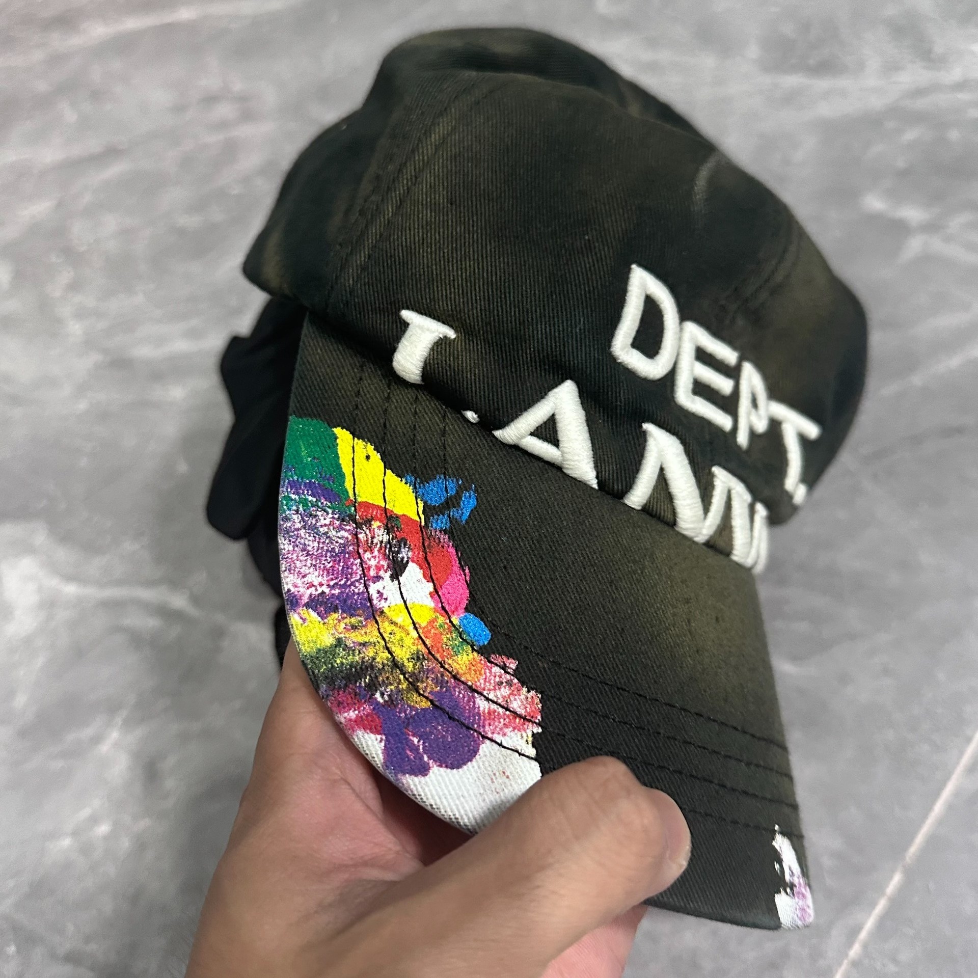 Lanvin Gallery Dept. Baseball Cap — detail