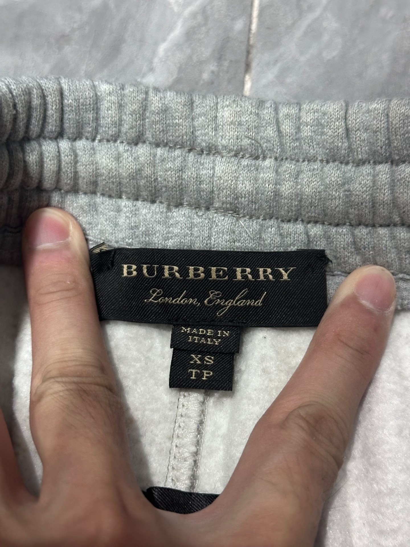 Burberry Rainbow Embroidery Loose Joggers — back