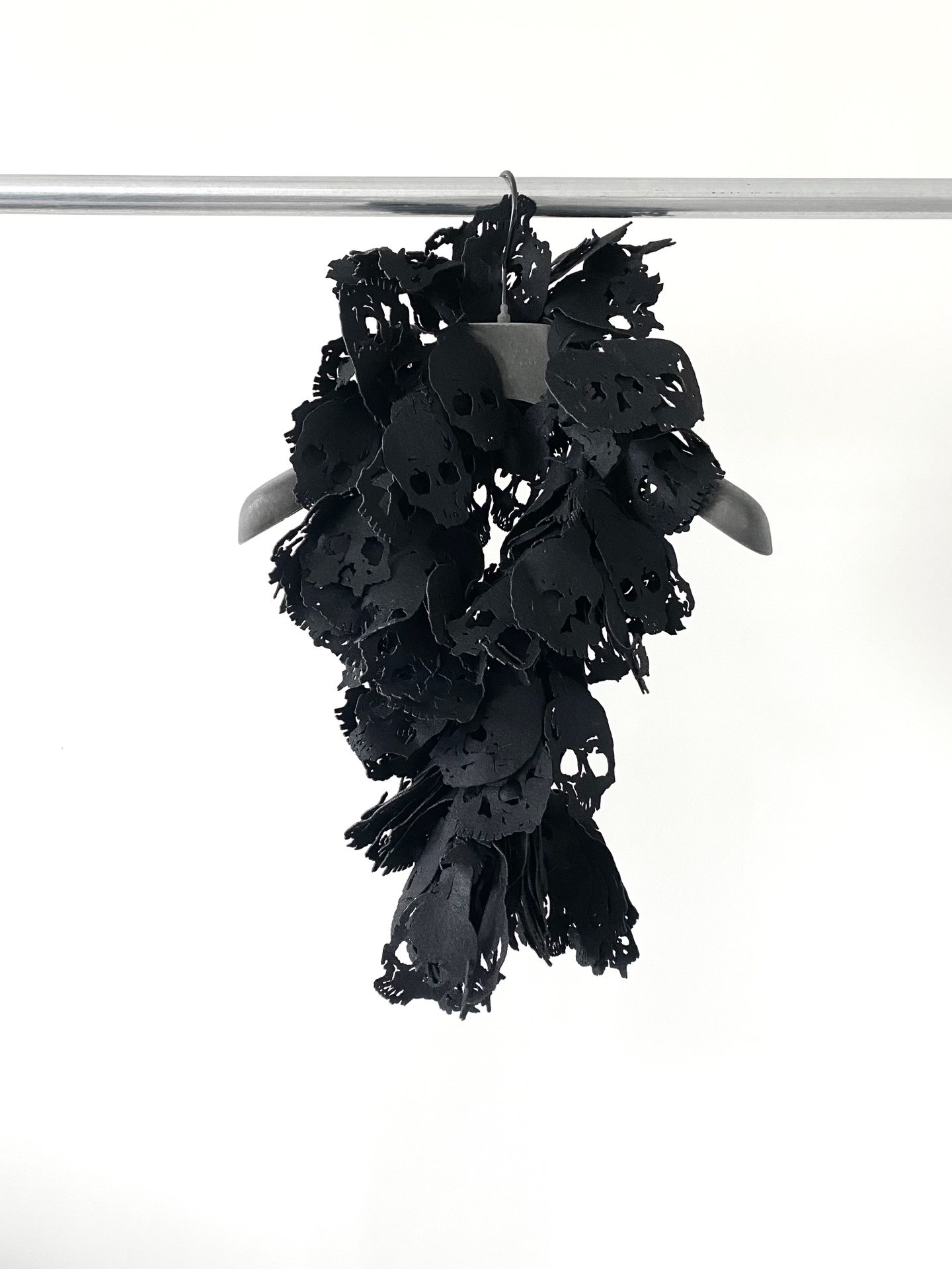 Undercover 2005 Skull Slice Scarf — front