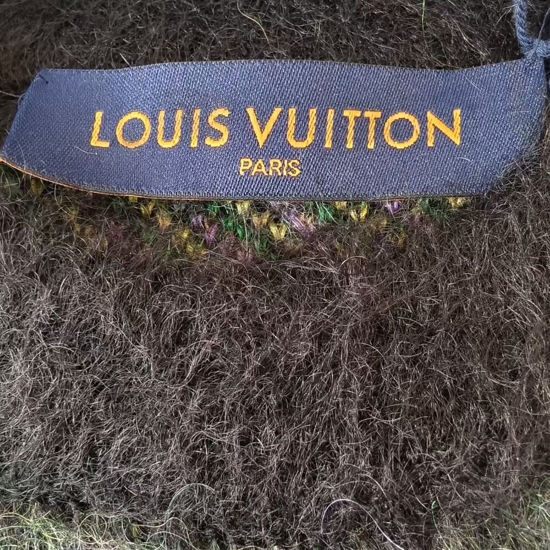 Louis Vuitton Butterfly Mohair Vest — detail