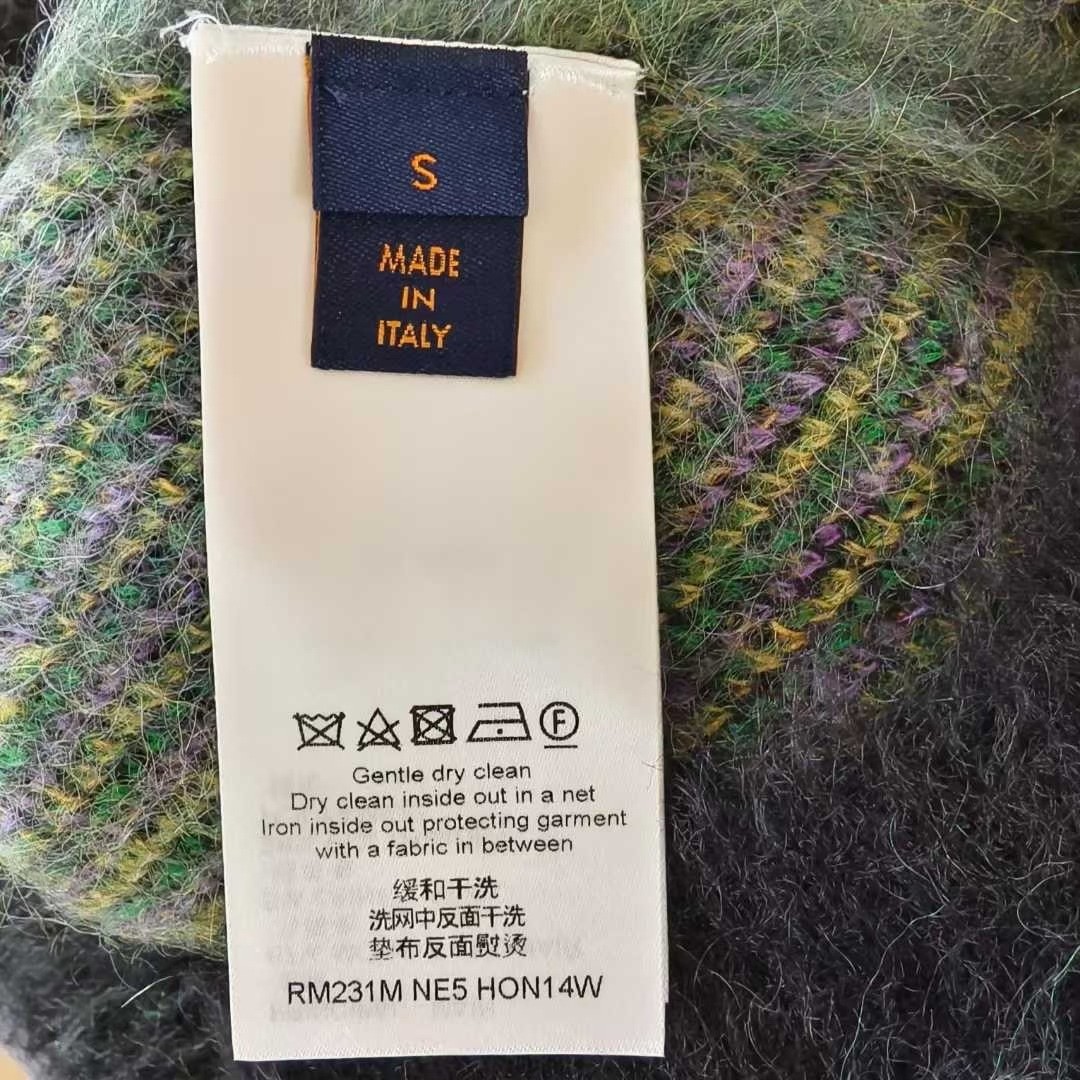 Louis Vuitton Butterfly Mohair Vest — back