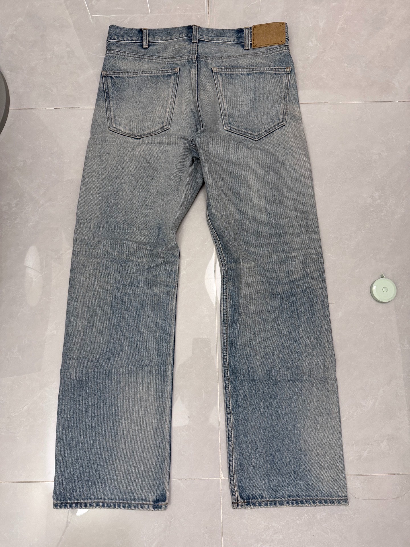 Celine SS23 Men’s Loose Ripped Jeans — front