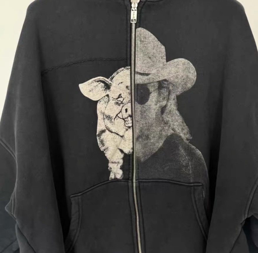 Enfants Riches Deprimes ERD 24SS Zip Hoodie — detail