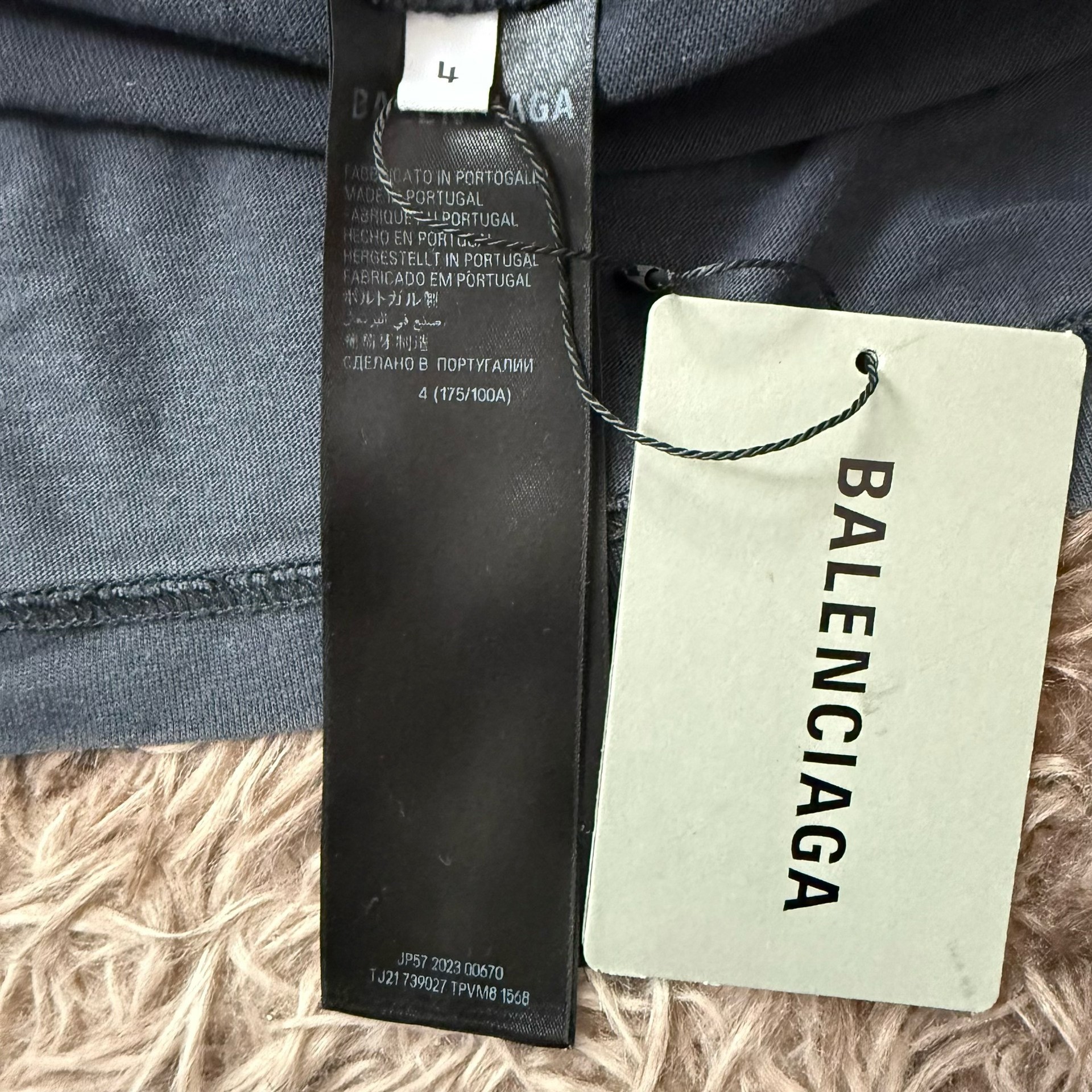 Balenciaga Offshore 23ss Flame Sweatshirt — detail