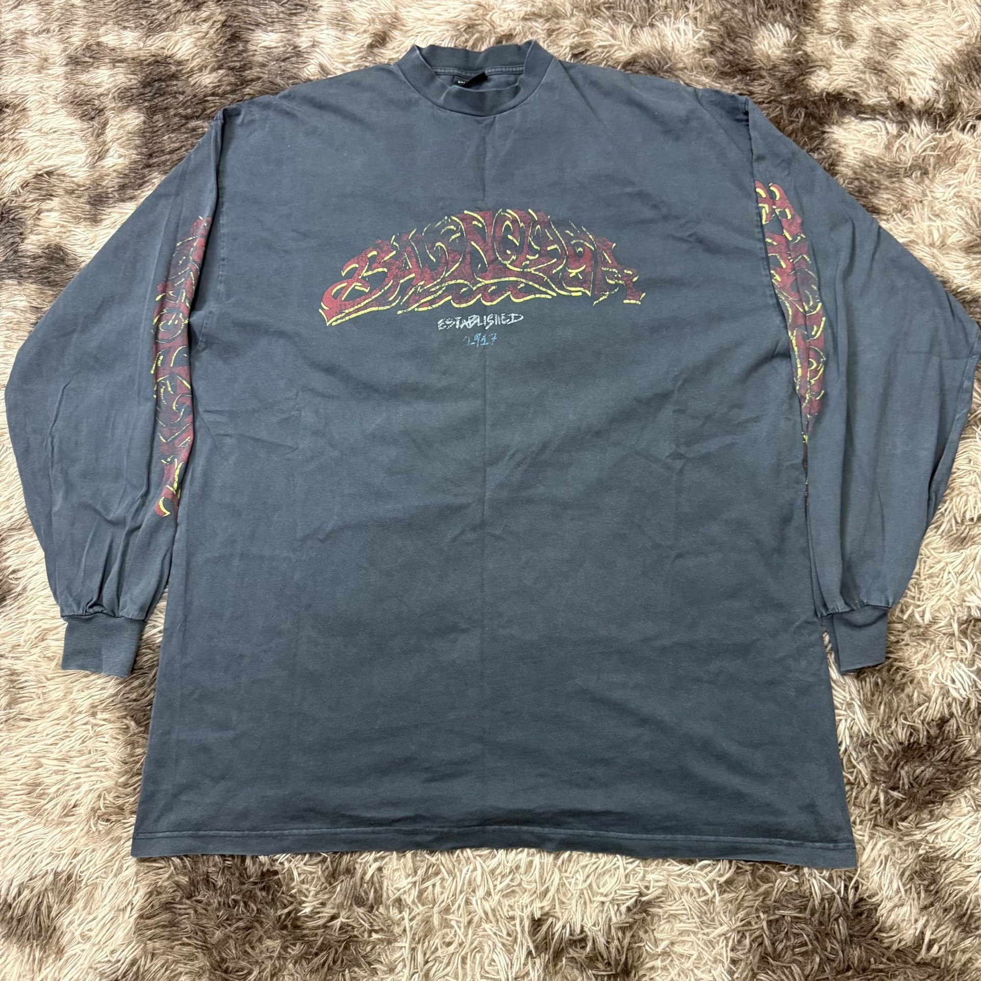 Balenciaga Offshore 23ss Flame Sweatshirt