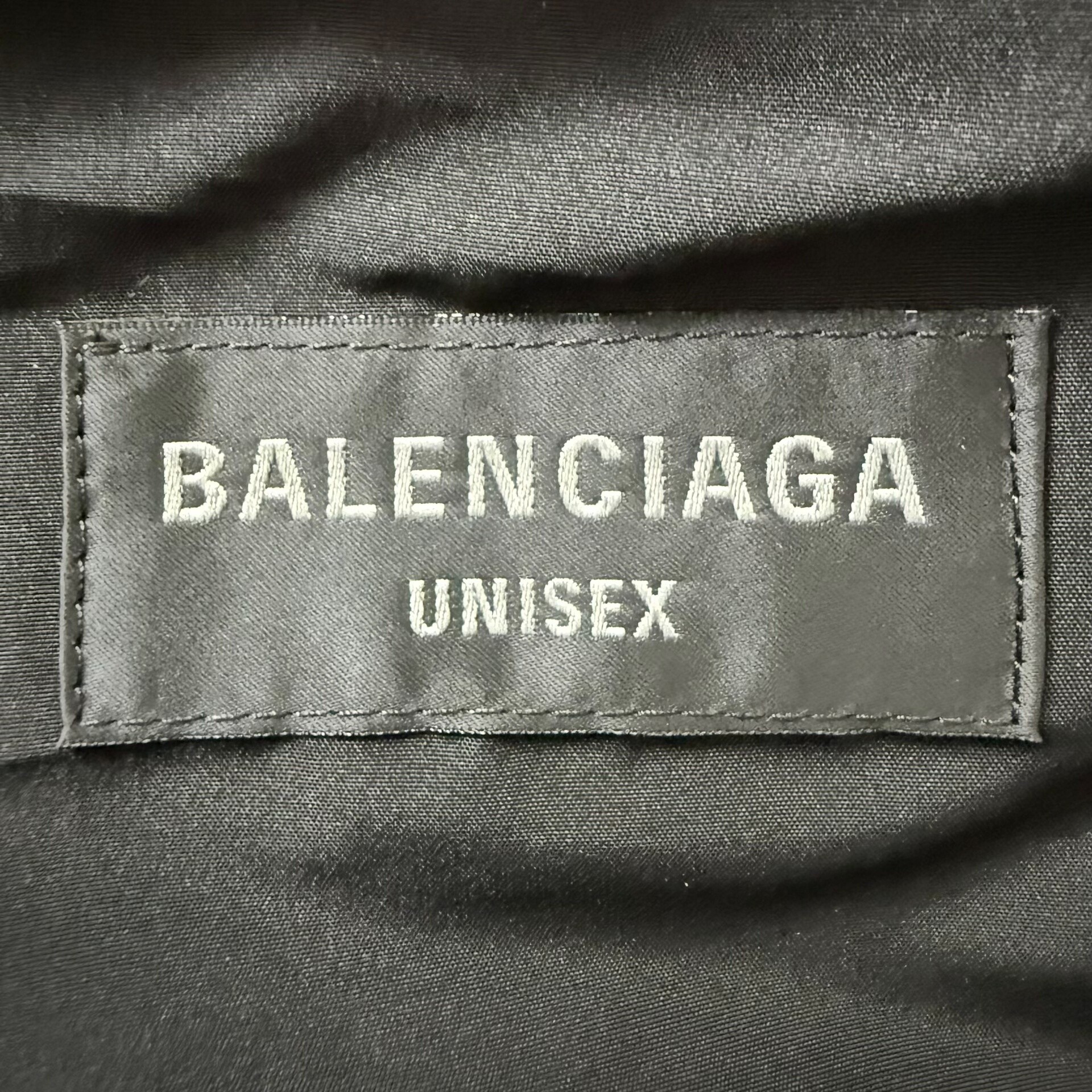 Balenciaga 24SS 3B Logo Track Jacket — label