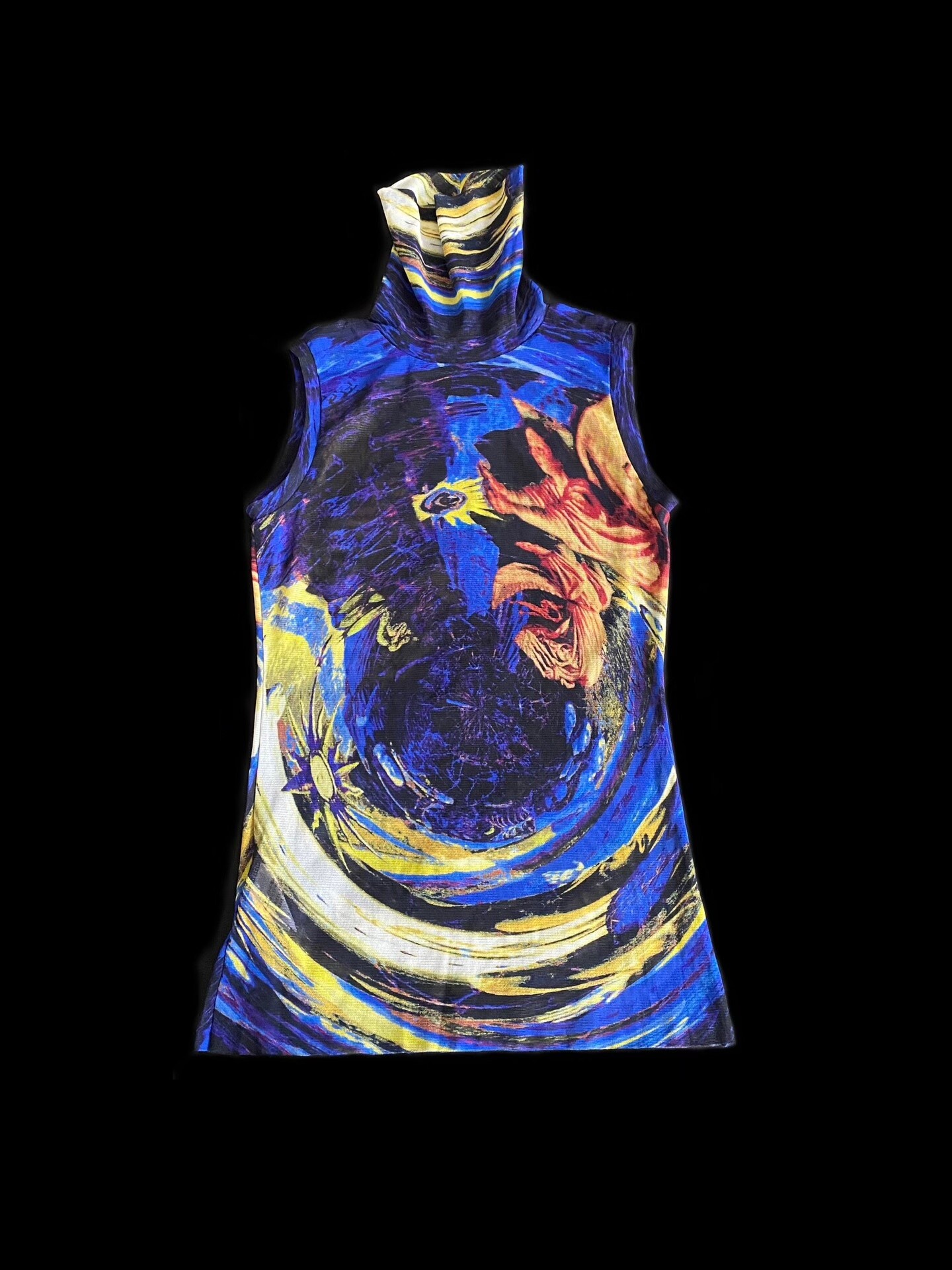Jean Paul Gaultier Angel Swirl Tank Top