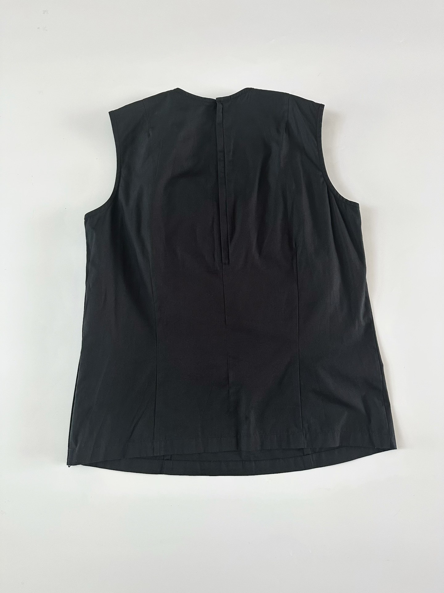 Comme des Garçons 3D Rose Sleeveless Top — back