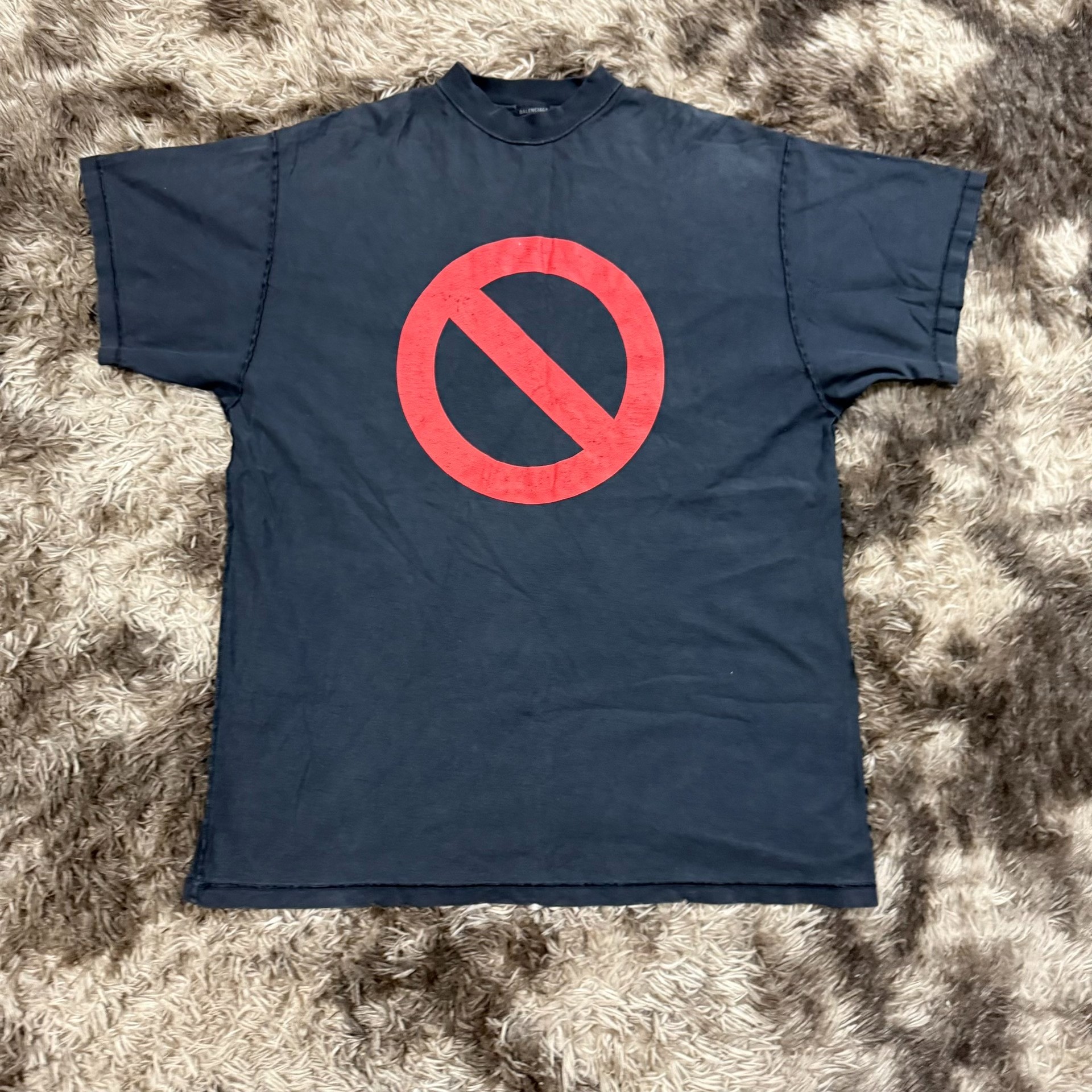 Balenciaga BFRND Black Short-Sleeve Tee