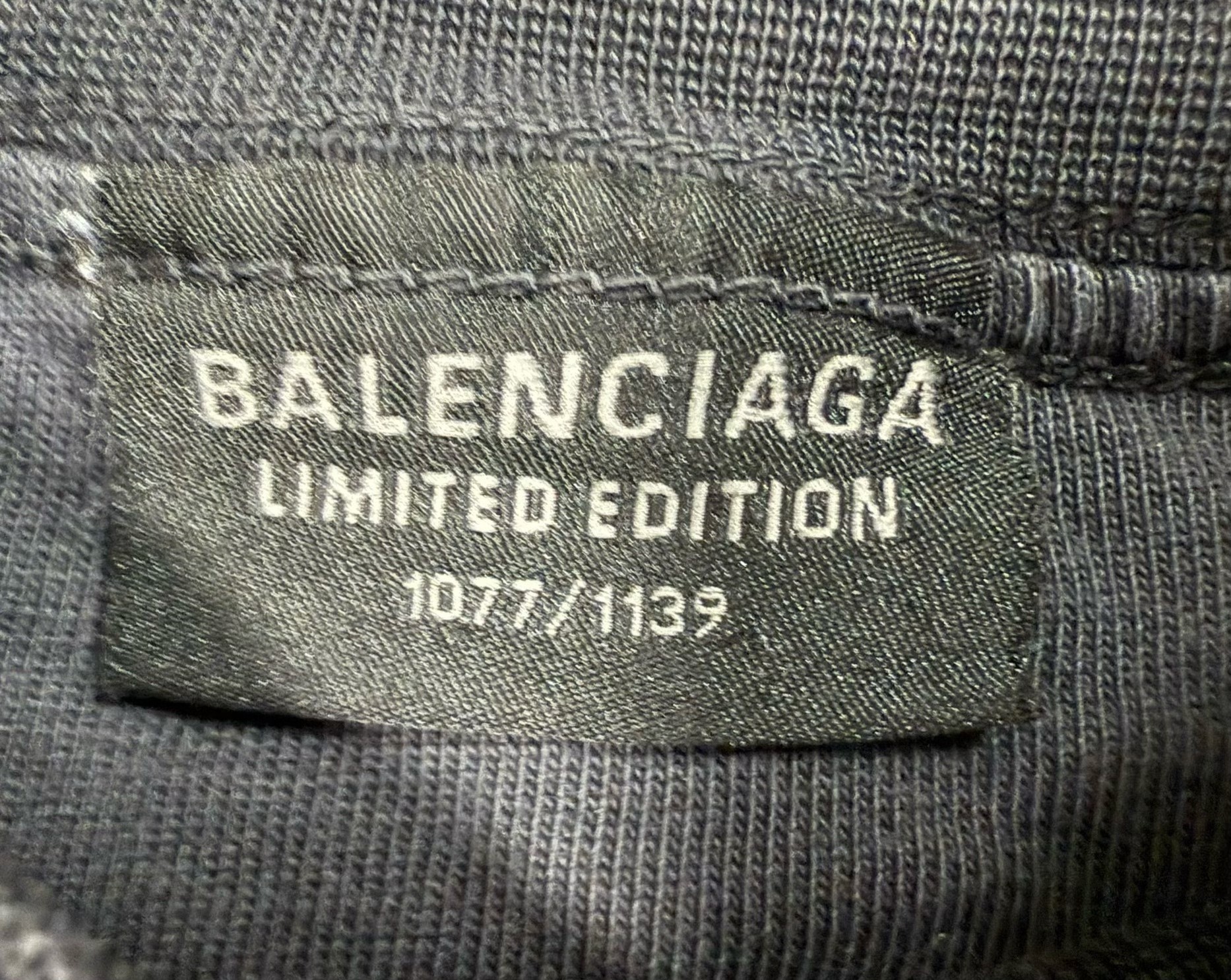 Balenciaga BFRND Black Short-Sleeve Tee — front