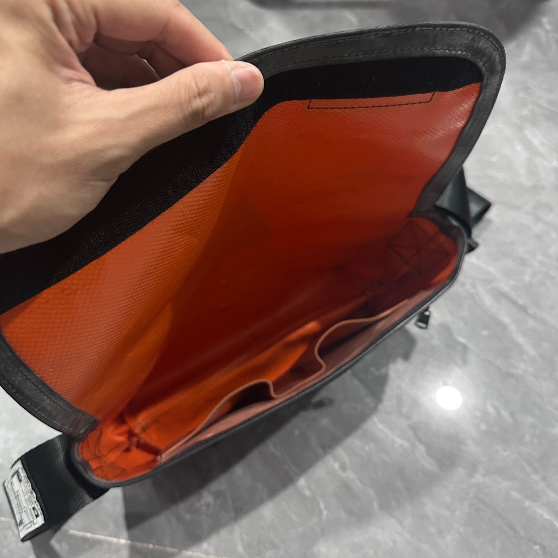Freitag F41 Crossbody Messenger Bag — back