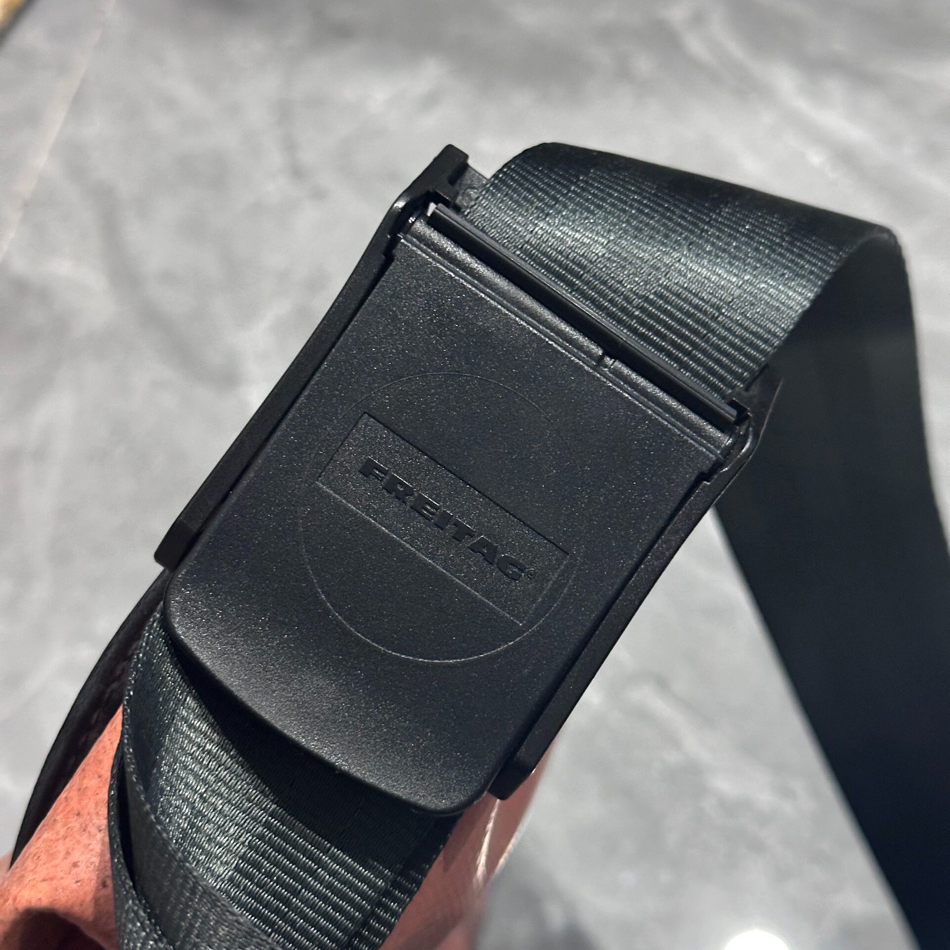 Freitag F41 Crossbody Messenger Bag — label
