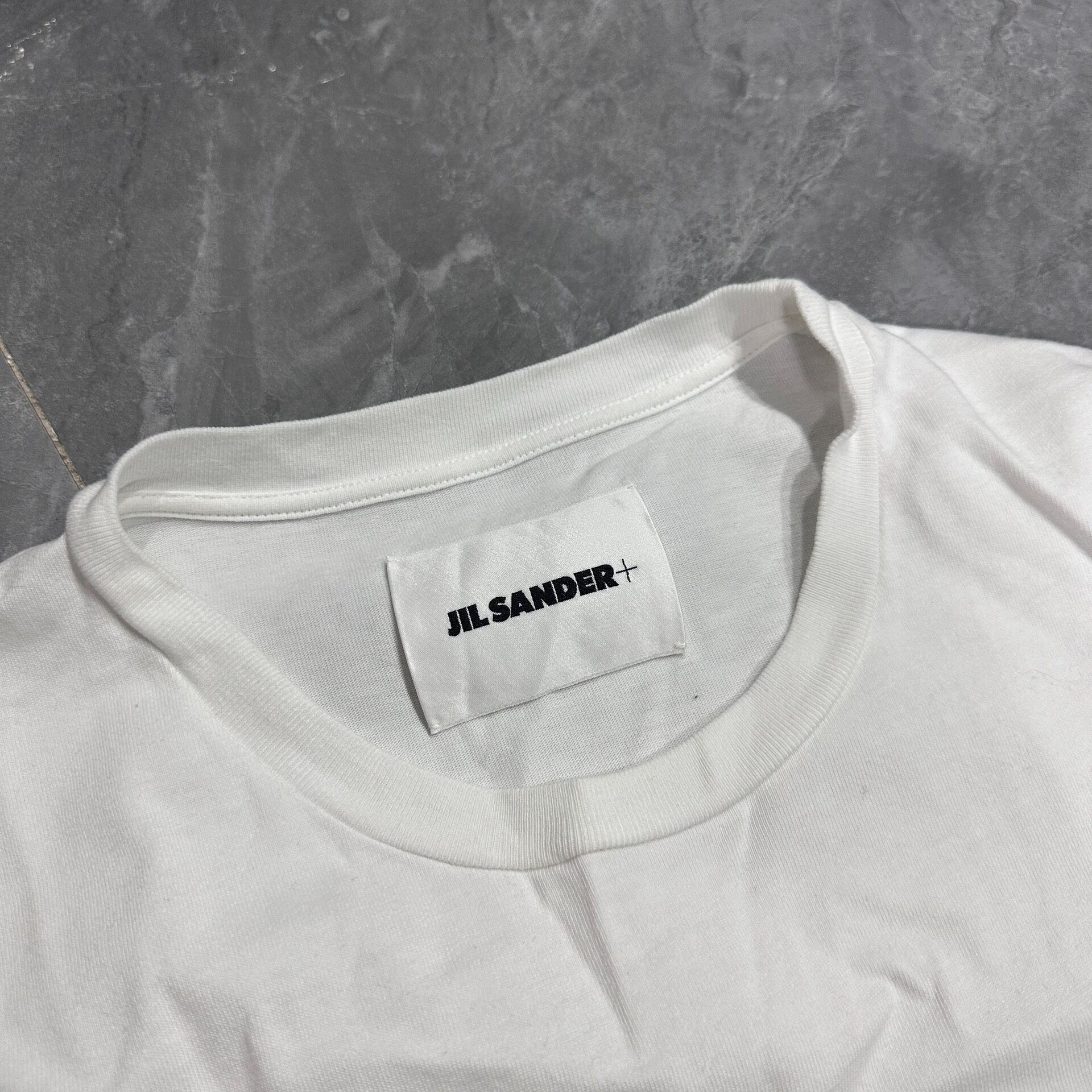 Jil Sander White Short Sleeve T-Shirt — front