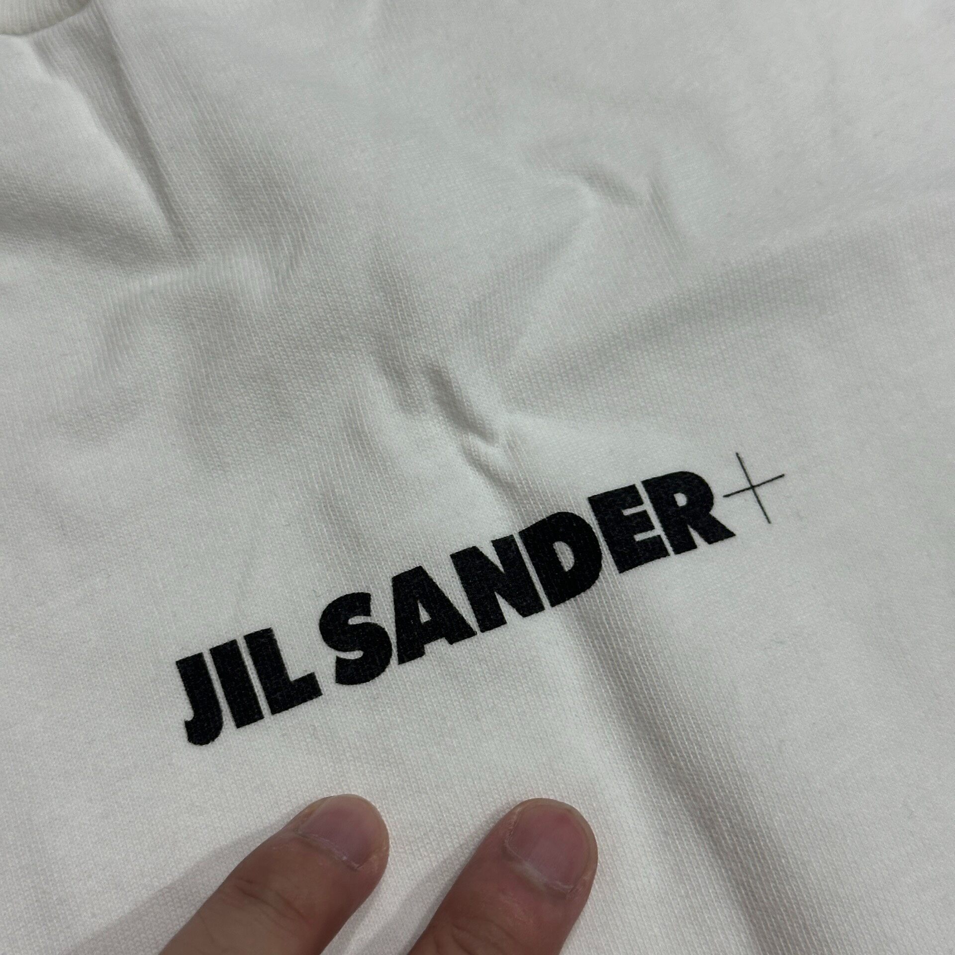 Jil Sander White Short Sleeve T-Shirt — back