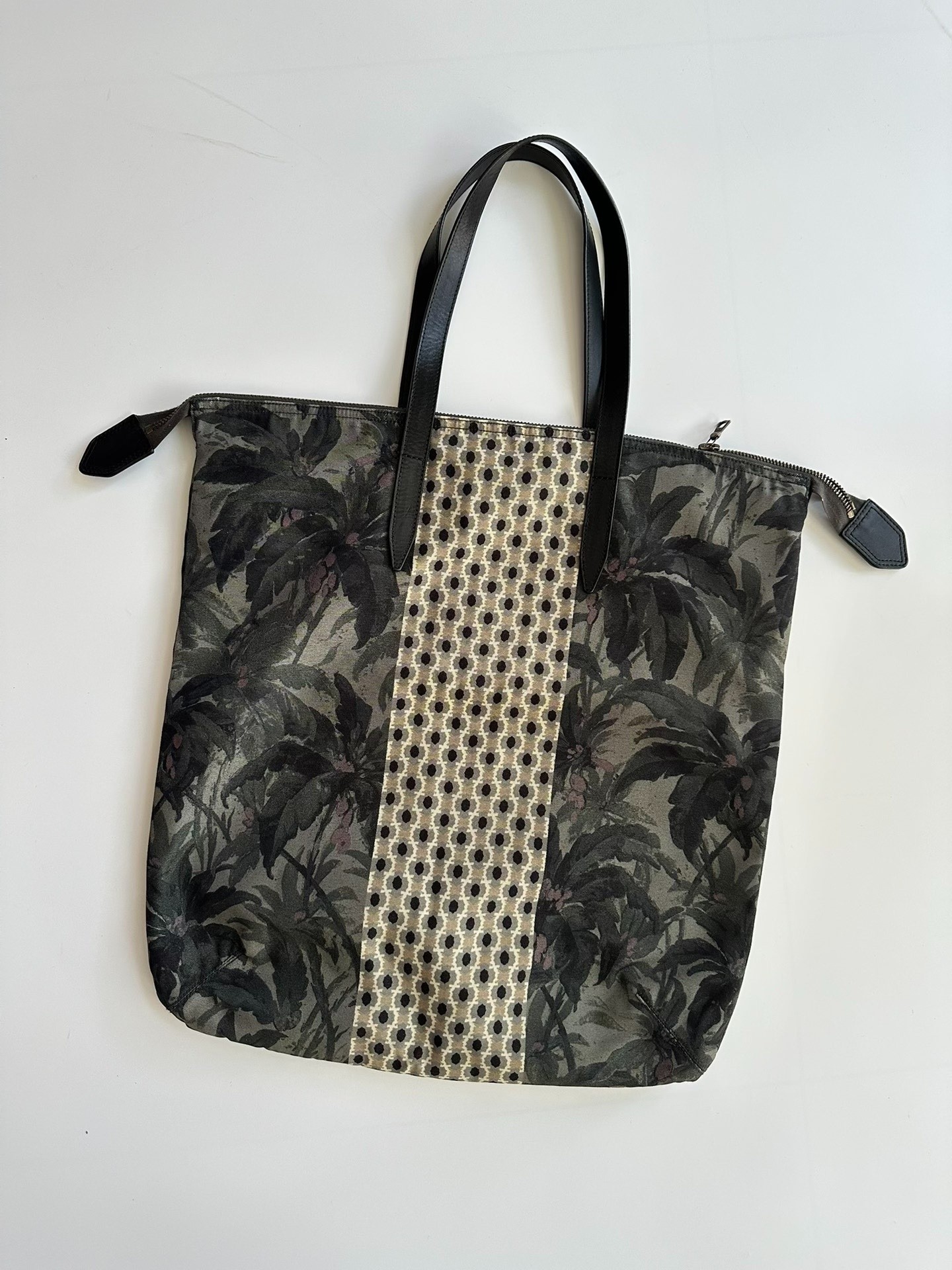 Dries Van Noten Floral Tote Bag