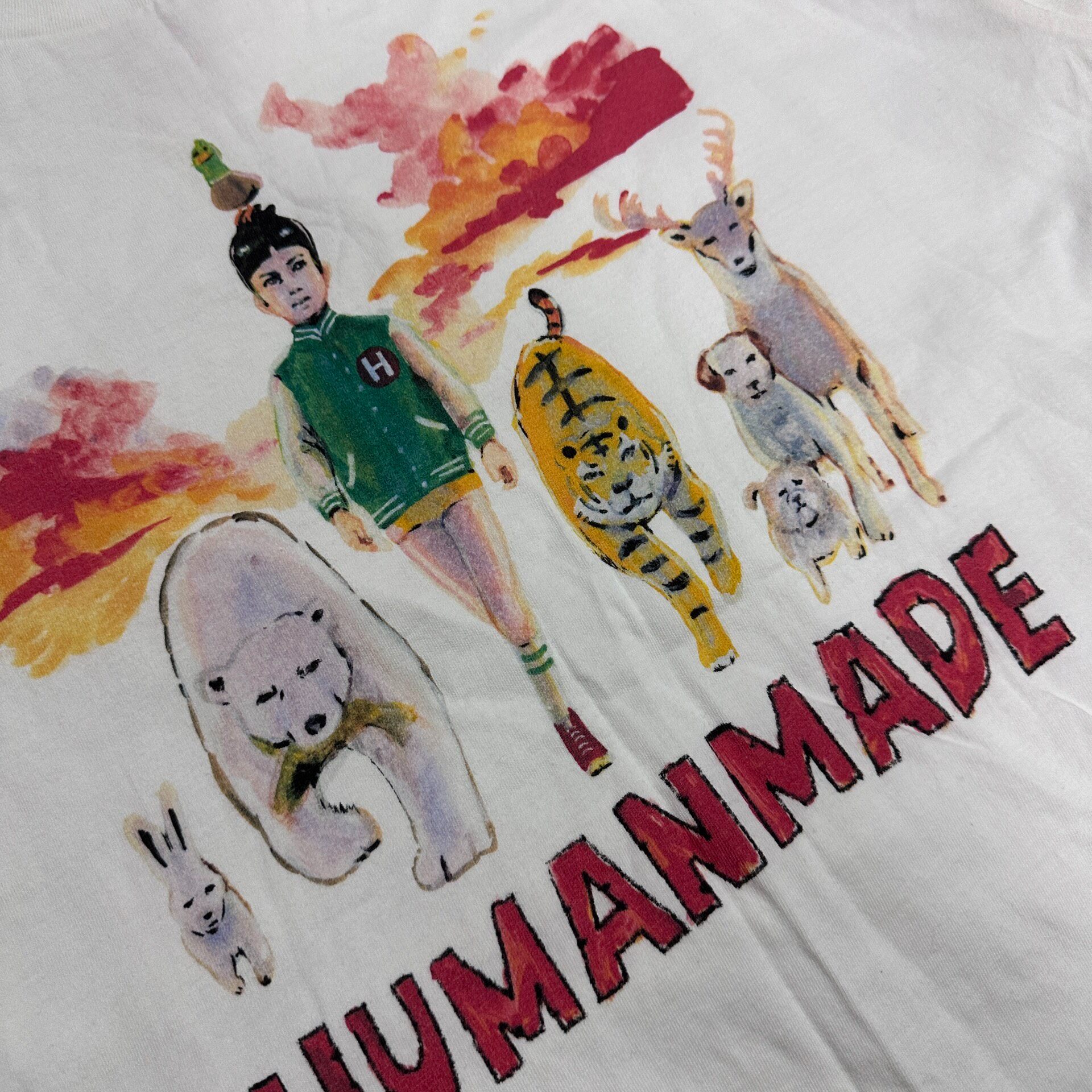 HUMAN MADE x KEIKO SOOTOME FW23 Tee — detail