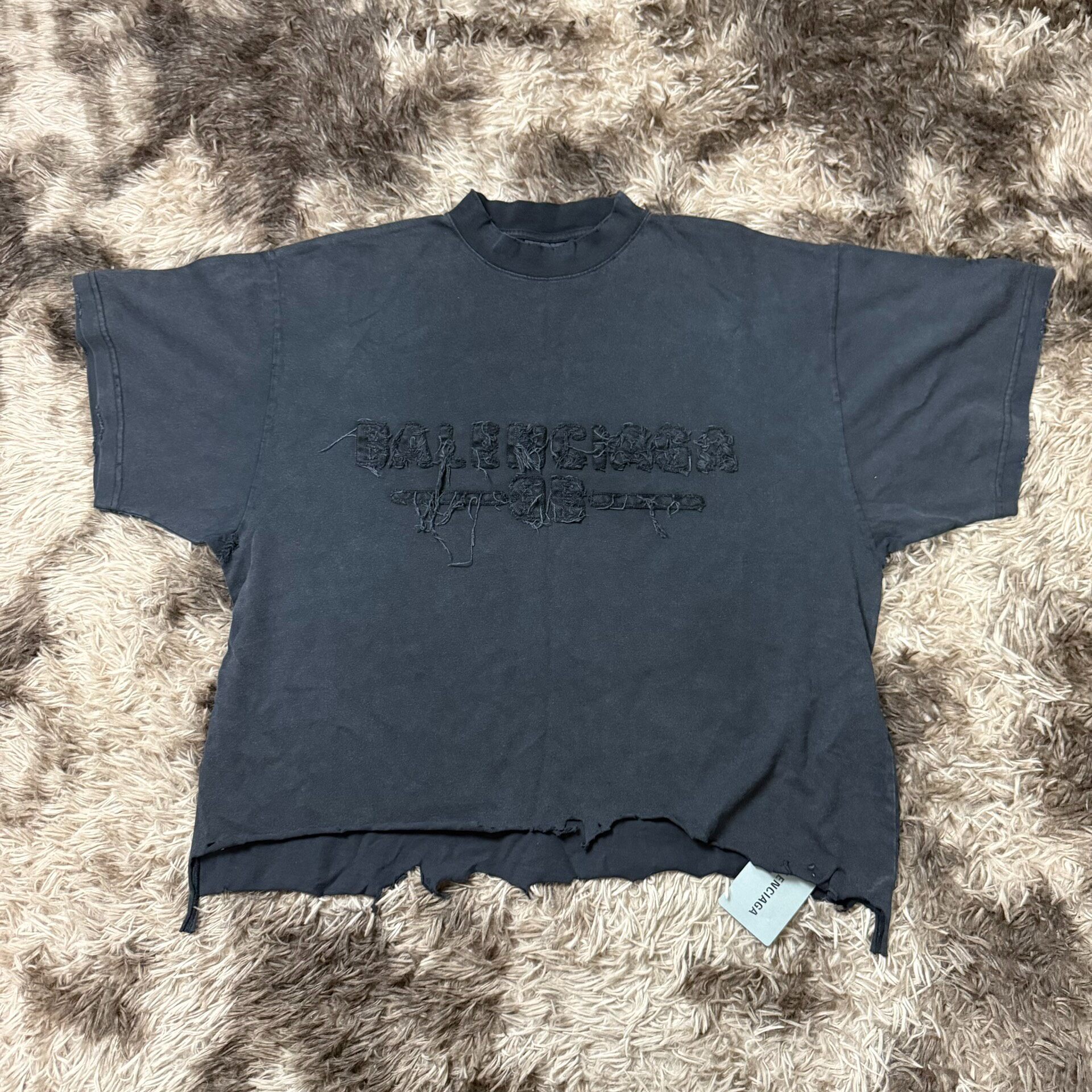 Balenciaga SS25 Distressed T-Shirt