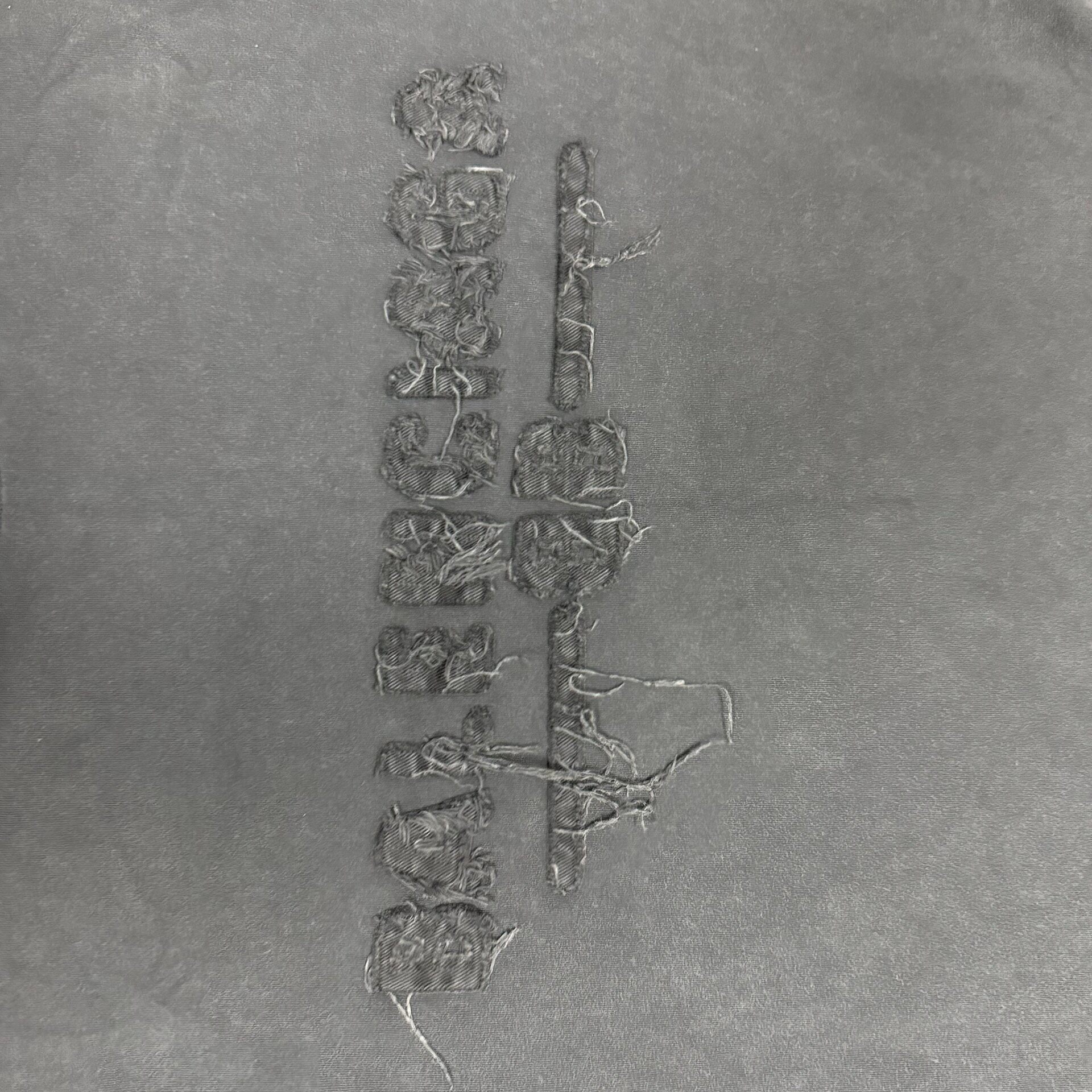Balenciaga SS25 Distressed T-Shirt — front