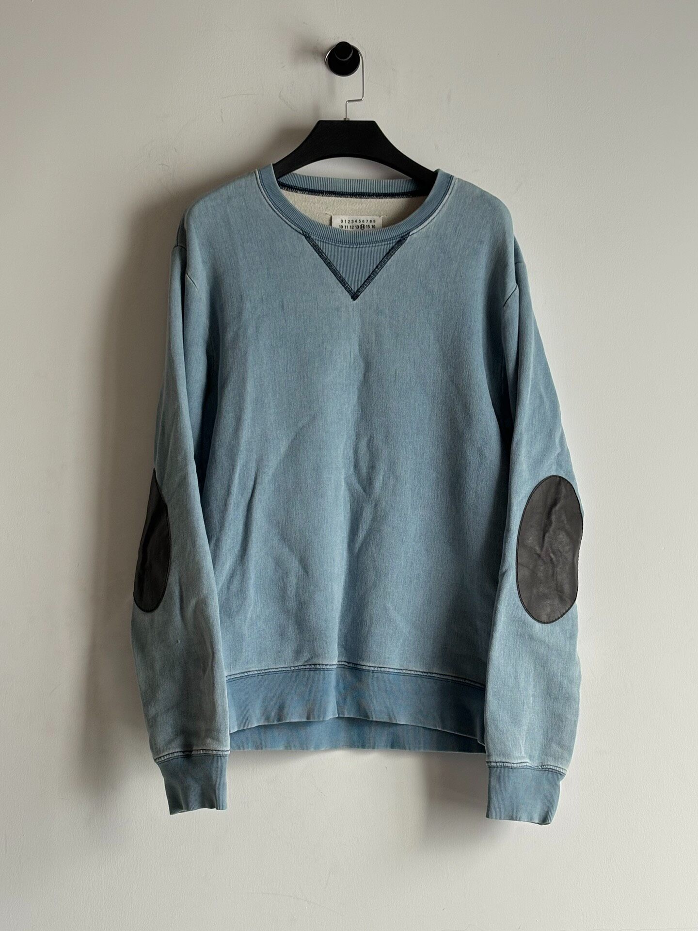 Maison Margiela 2016 Leather Patch Sweatshirt